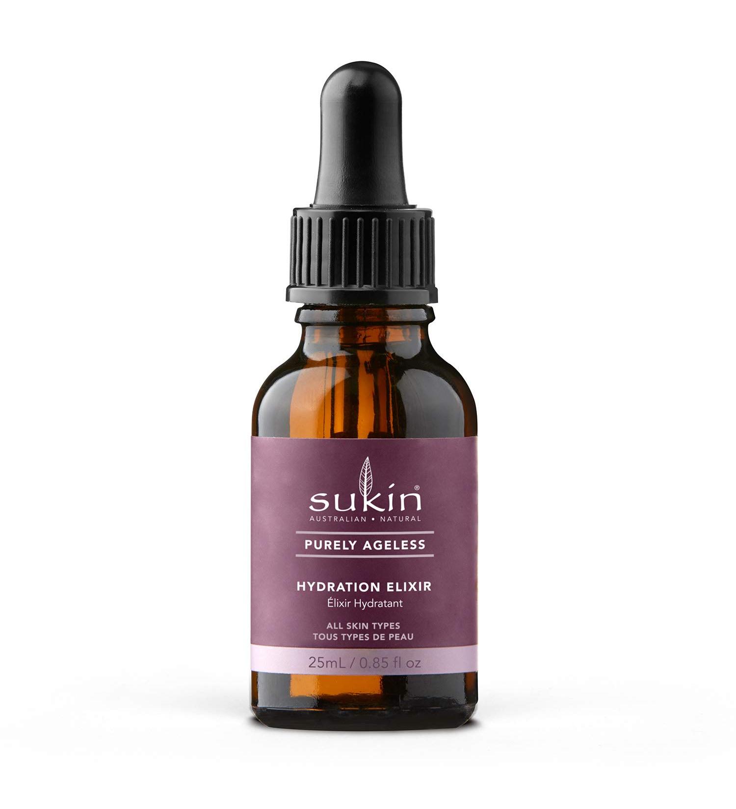 Sukin Purely Ageless Hydration Elixir 0.85 fl oz â€“ Anti-Aging Moisturizer for Radiant Skin - Buy Online on GoSupps.com