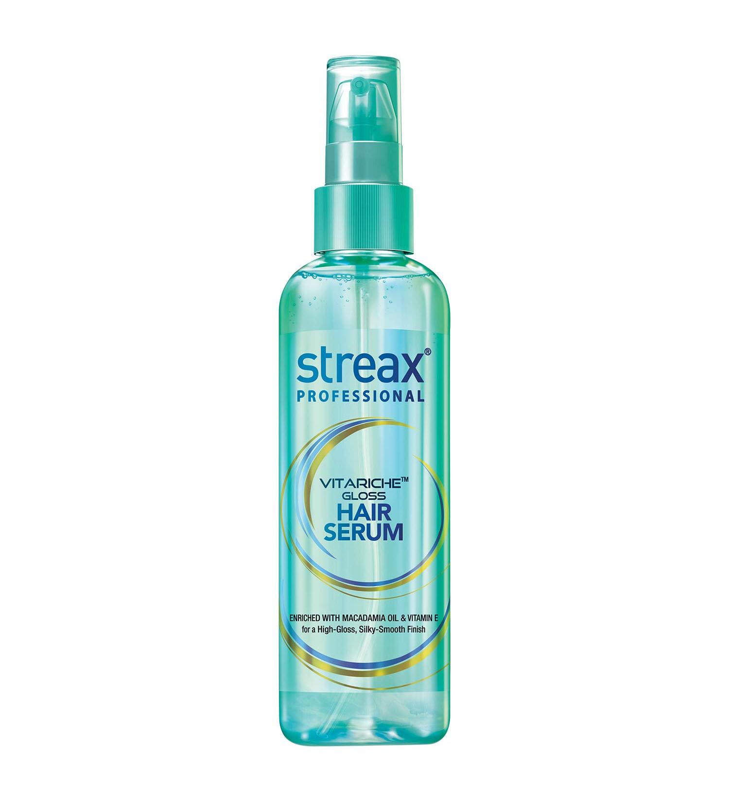 Streax Pro Hair Serum Vita Gloss 100Ml - Buy Online for Shiny Healthy Hair | International Shipping - Buy Online on GoSupps.com
