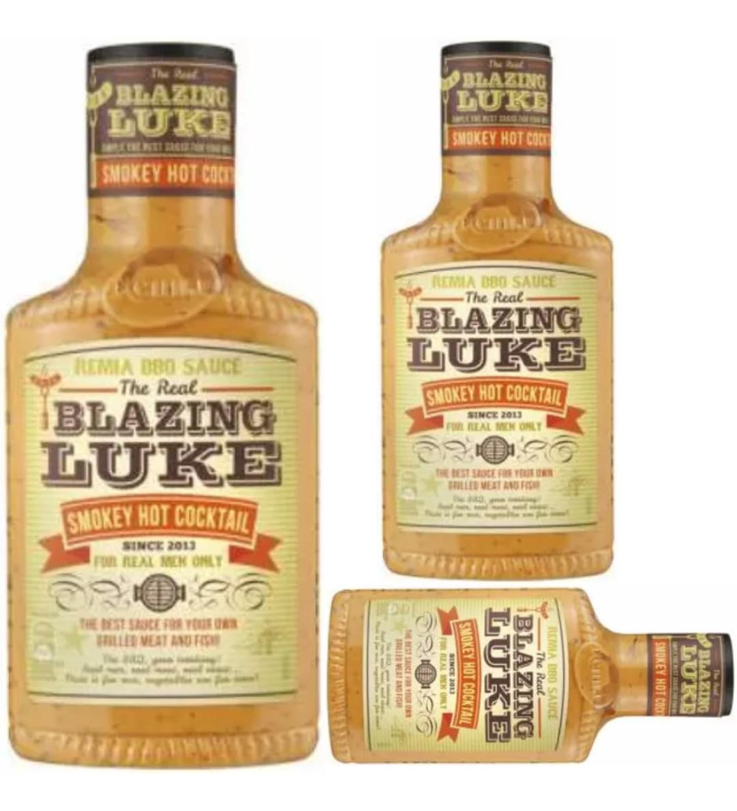 Remia Blazing Luke Smokey Hot Cocktail Sauce Sauce 450 ml x 3 Pieces - Buy Online on GoSupps.com