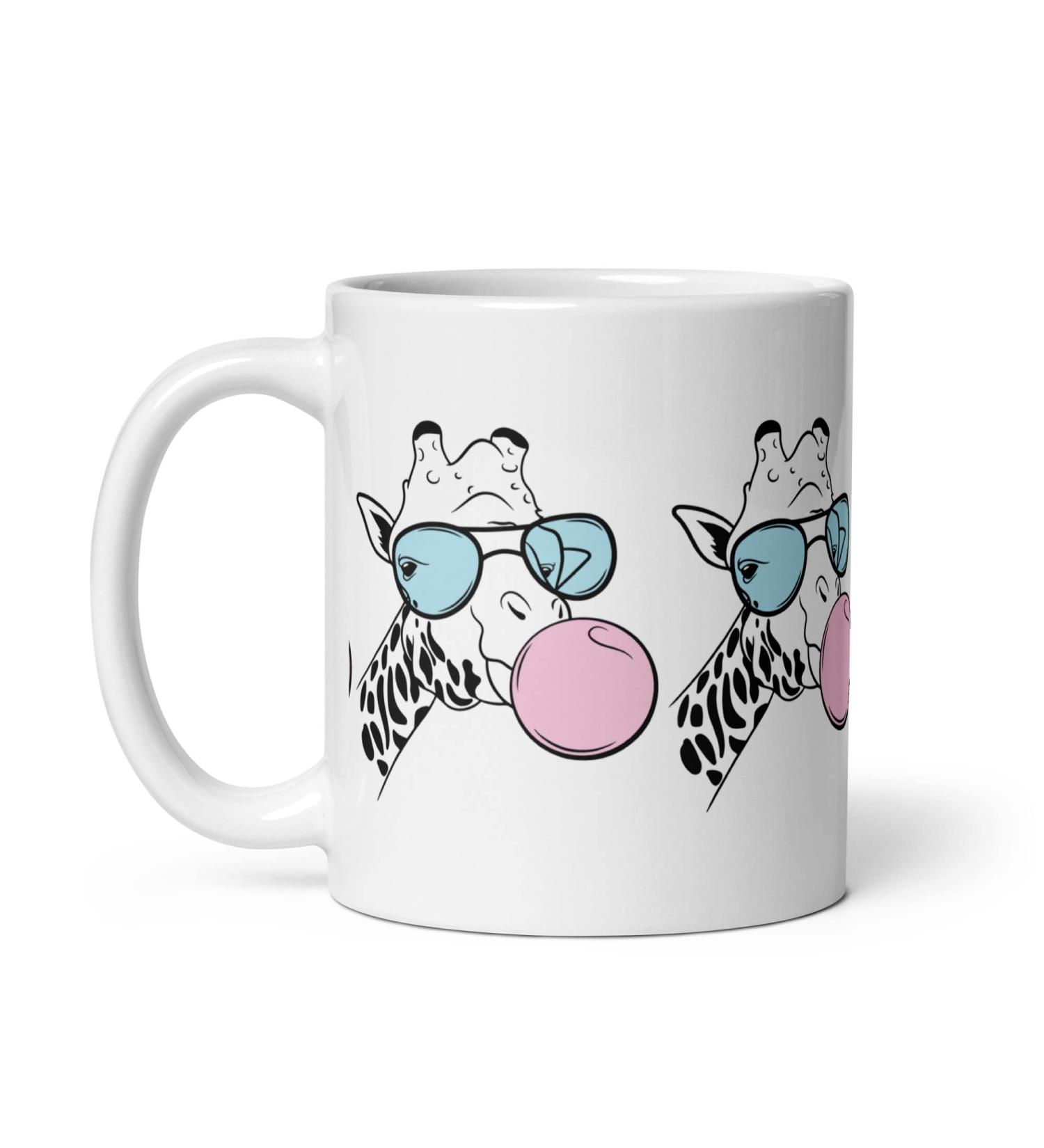Giraffe Ceramic Mug Fun Chewing Gum Ceramic Coffee Mug - Buy Online on GoSupps.com