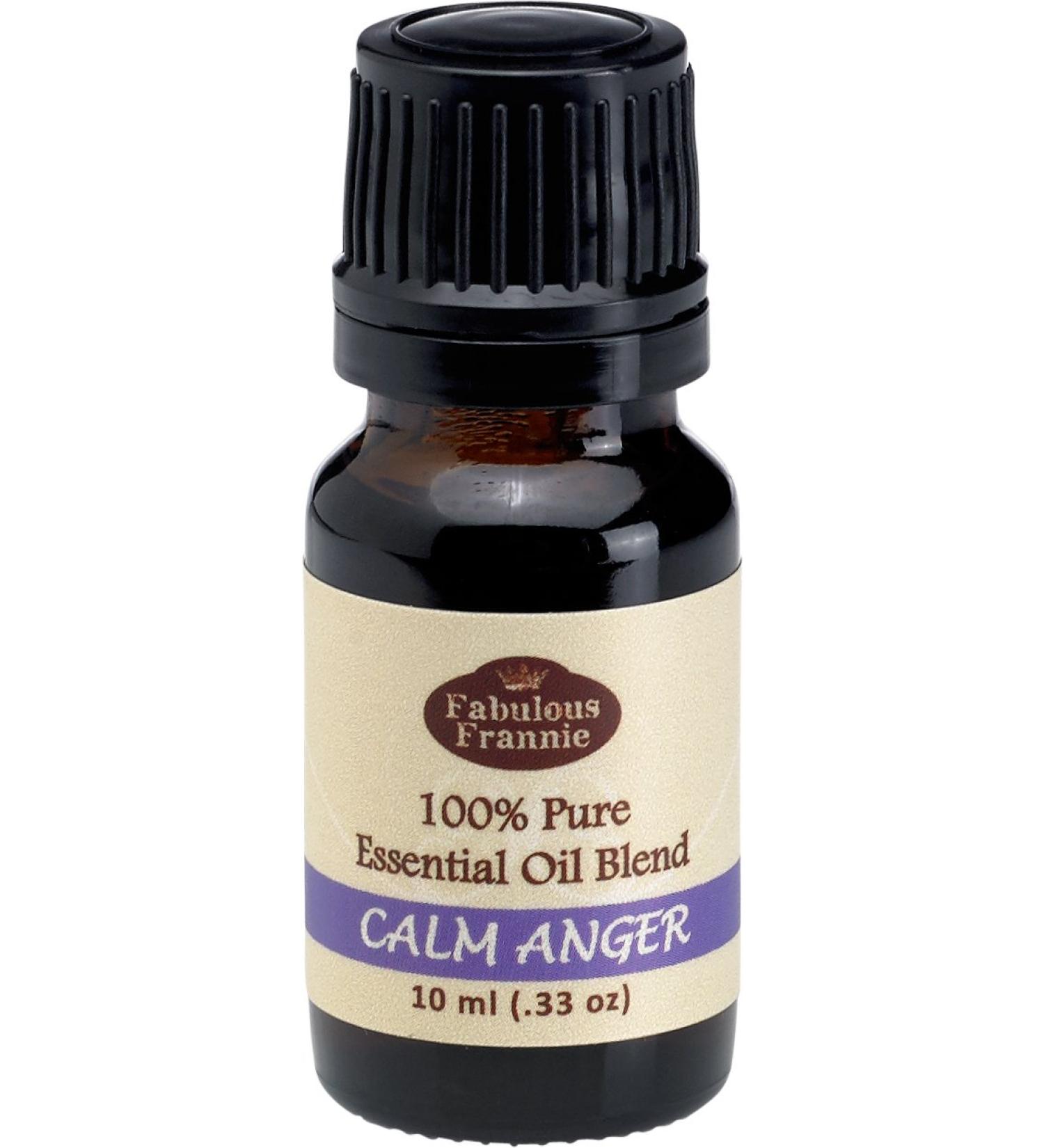Fabulous Frannie Calm Anger Made with Pure Essential Oil Blend of Patchouli and Sweet Orange 10ml