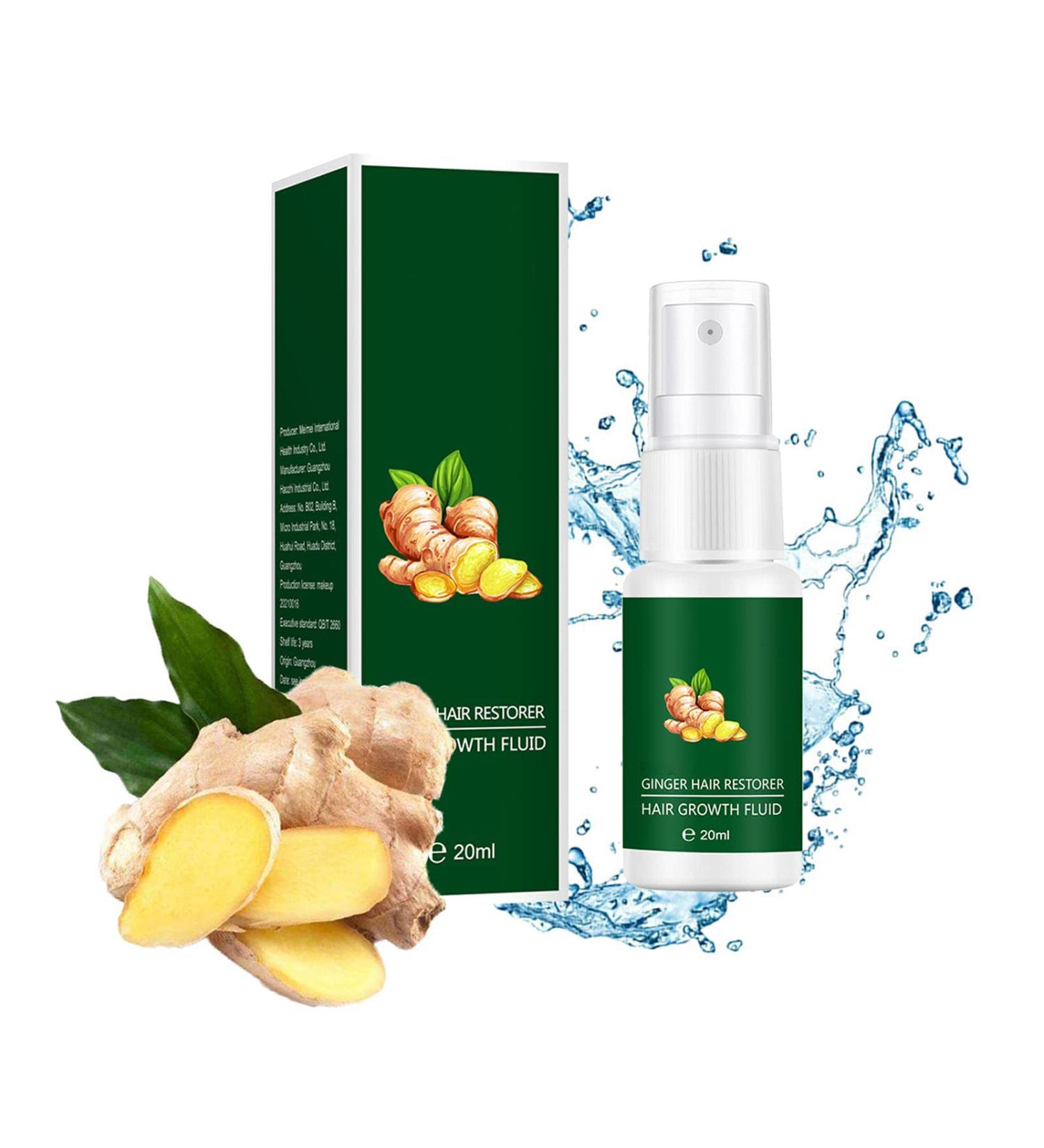 Ginger Hair Growth Serum - Nourishing Spray for Men and Women | 1pc - Buy Online on GoSupps.com