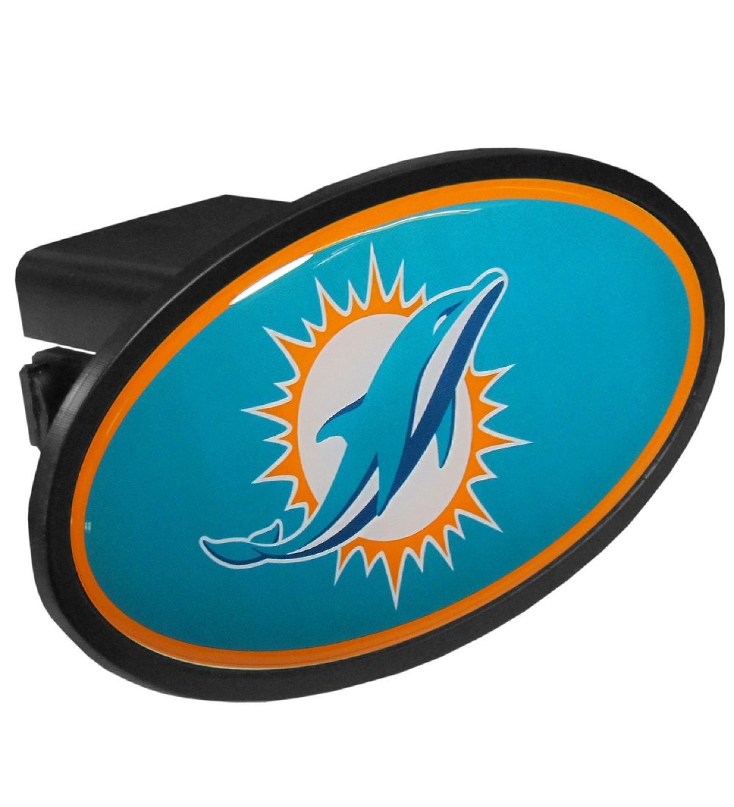 Siskiyou Sports NFL Plastic Logo Hitch Cover Miami Dolphins