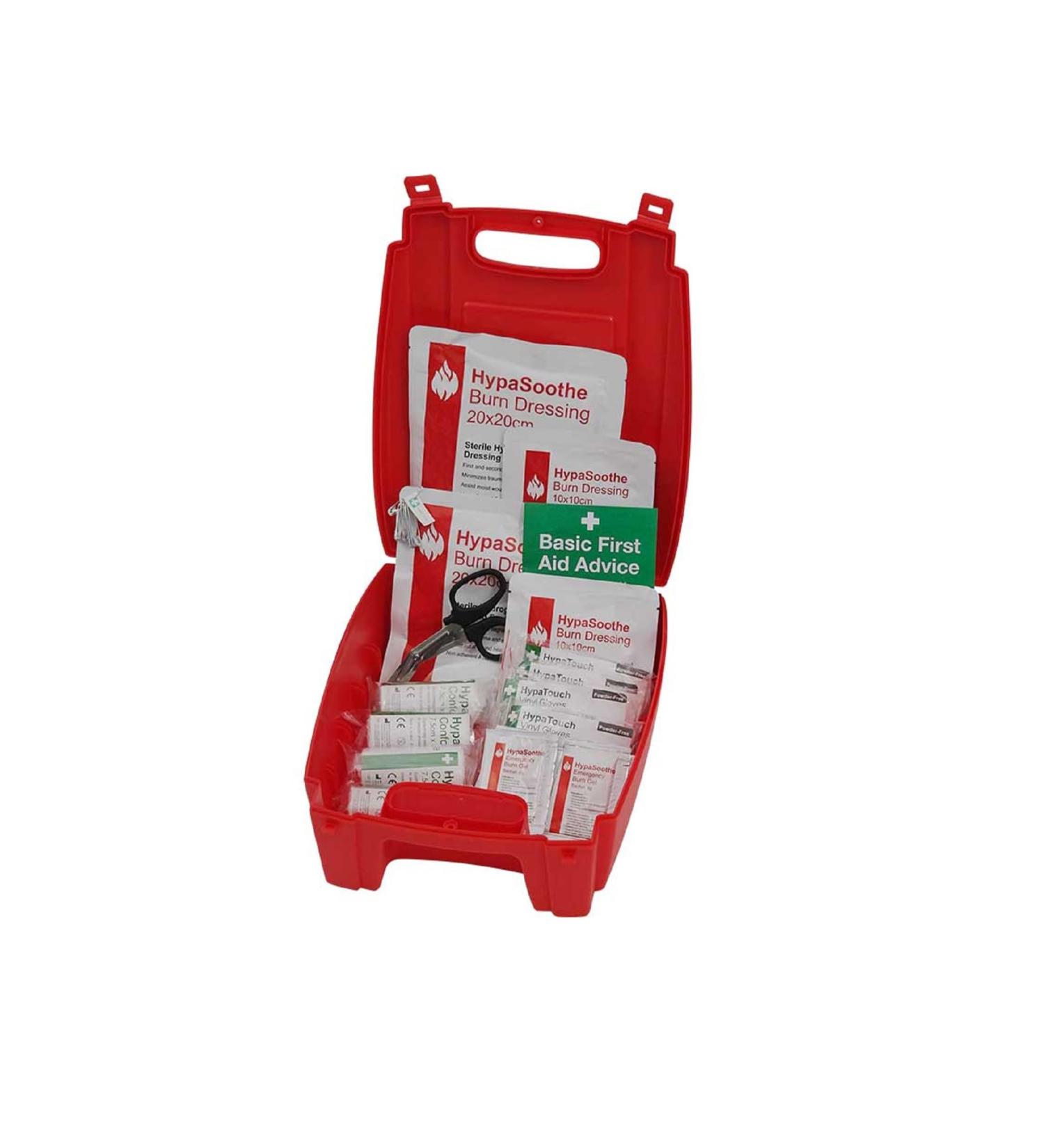 Evolution HypaSoothe Large Burns First Aid Kit - Fully Stocked - Buy Online on GoSupps.com