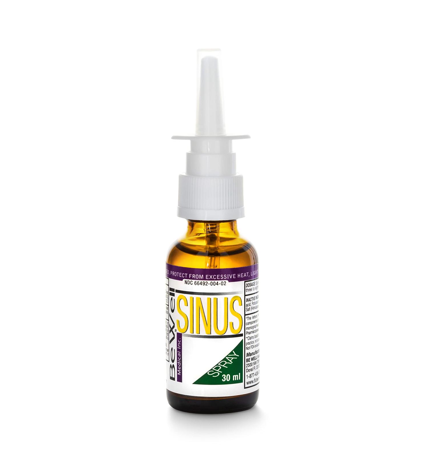 Richard Clement MD Nutrition Be Well Sinus Spray - 30ml | Sinus Pressure Relief & Allergy Congestion Moisturizing Spray - Buy Online on GoSupps.com