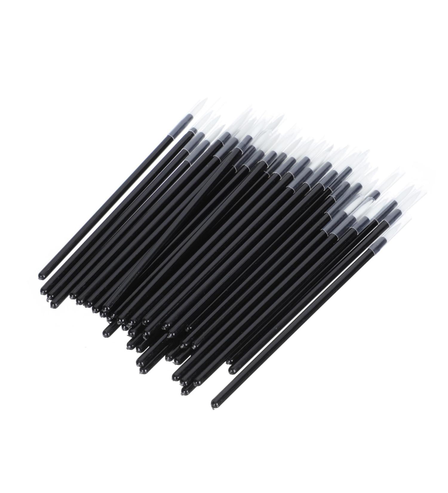PLAFOPE Eyeliner Wands 50pcs Eyeliner Brush Makeup Brush Eyebrow Brush Applicator Makeup Eye Tools Lip Line Woman Portable - Buy Online on GoSupps.com