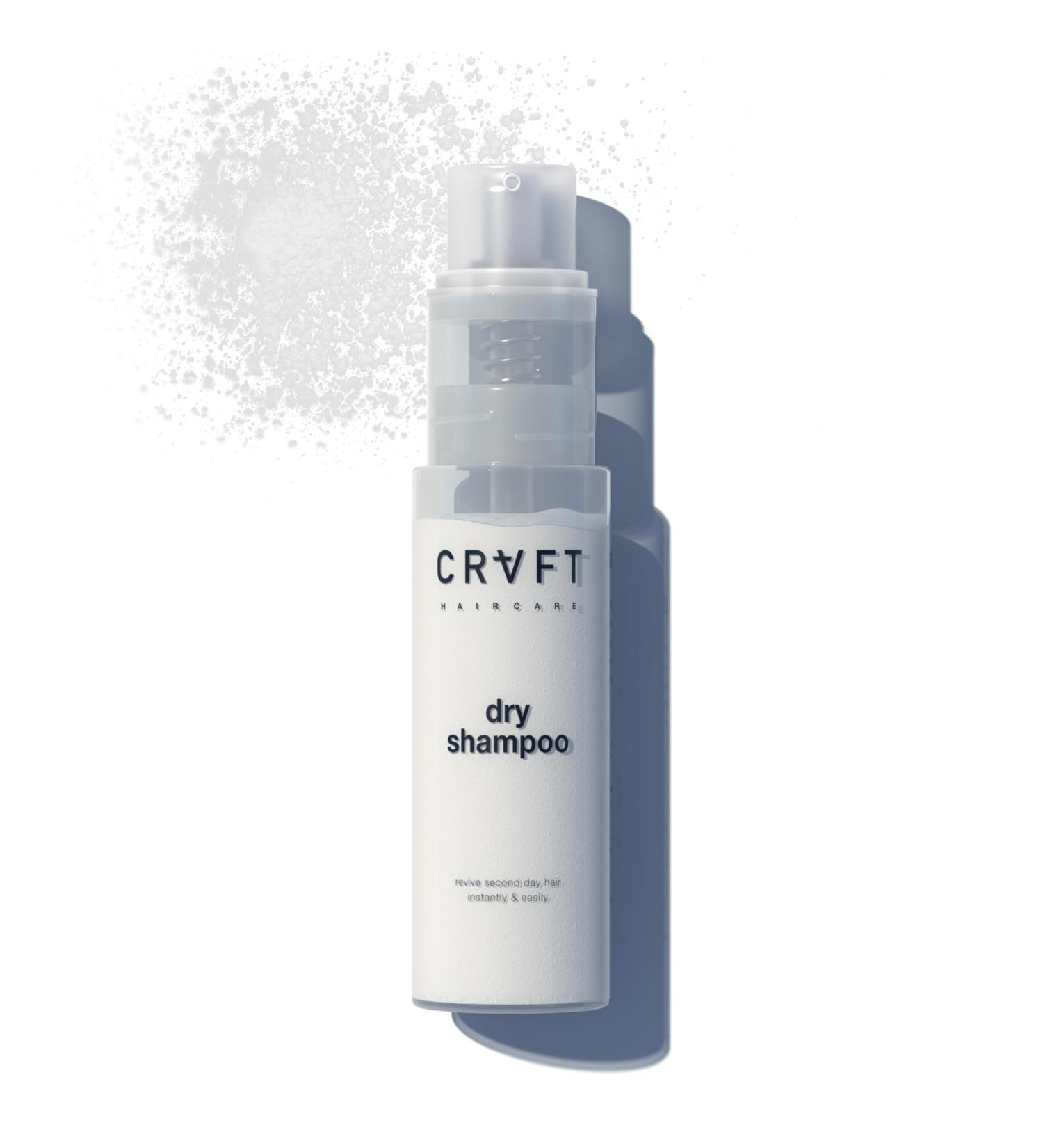 Hair Craft Co. CRVFT Non-Aerosol Dry Shampoo Powder for Women - Travel Size Oil Absorption Paraben & Sulfate Free Adds Volume & Refreshes Hair - Buy Online on GoSupps.com