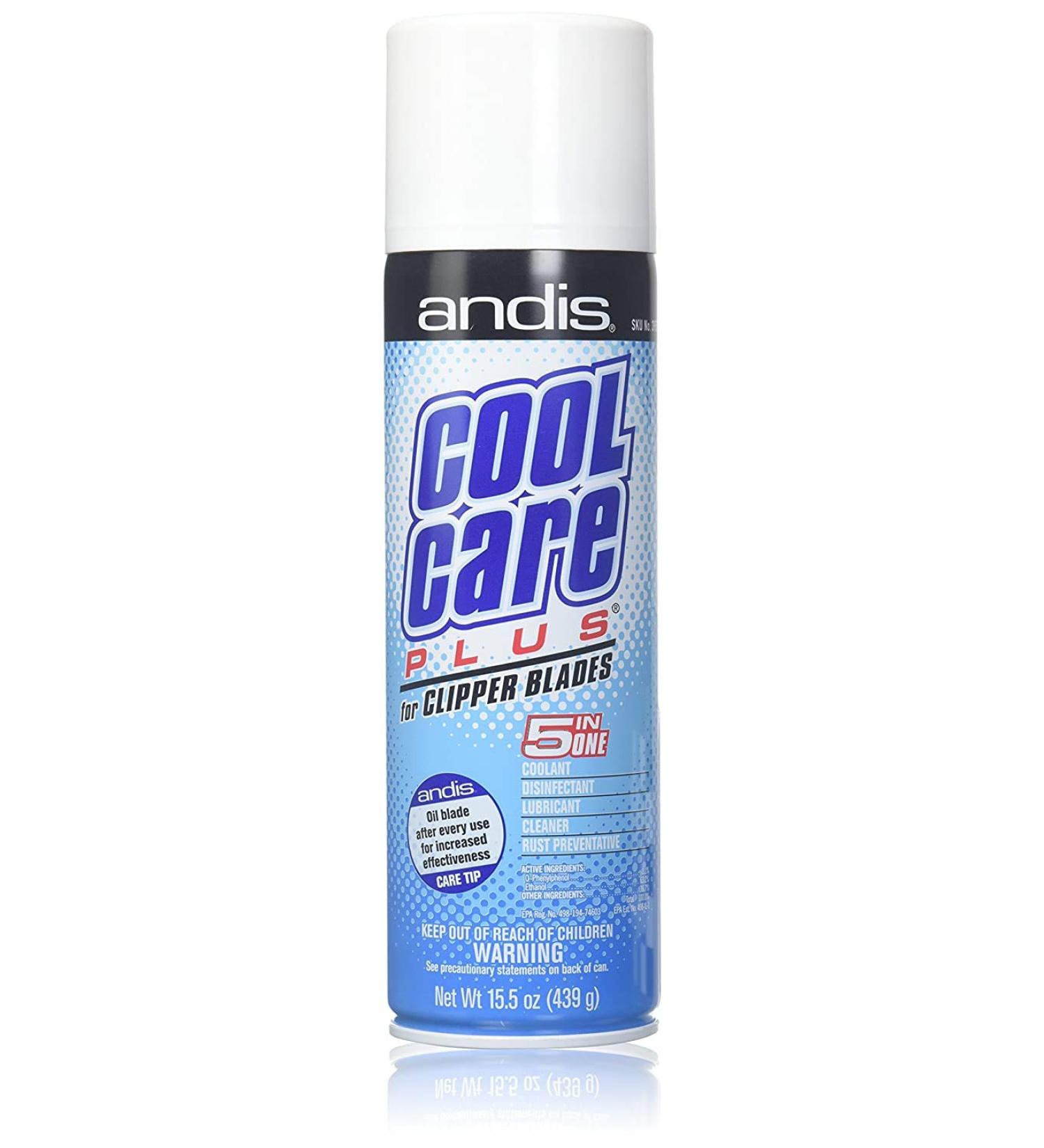 Andis DPD Cool Care Plus 5 in 1 for Clipper Blades - 15.5 Ounce