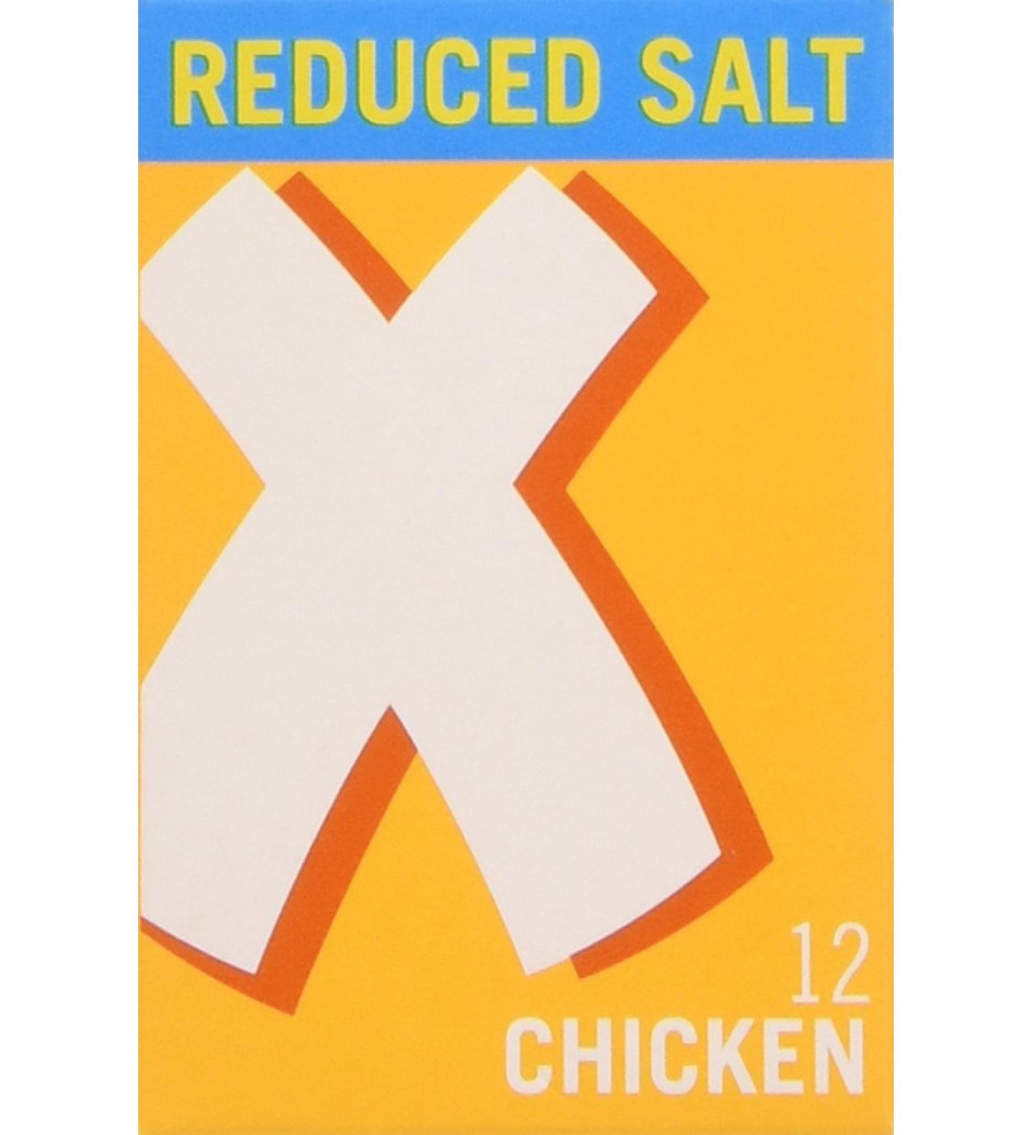 Oxo Reduced Salt Chicken Cubes 71g - Flavorful Seasoning for Health-conscious Cooks - Buy Online on GoSupps.com
