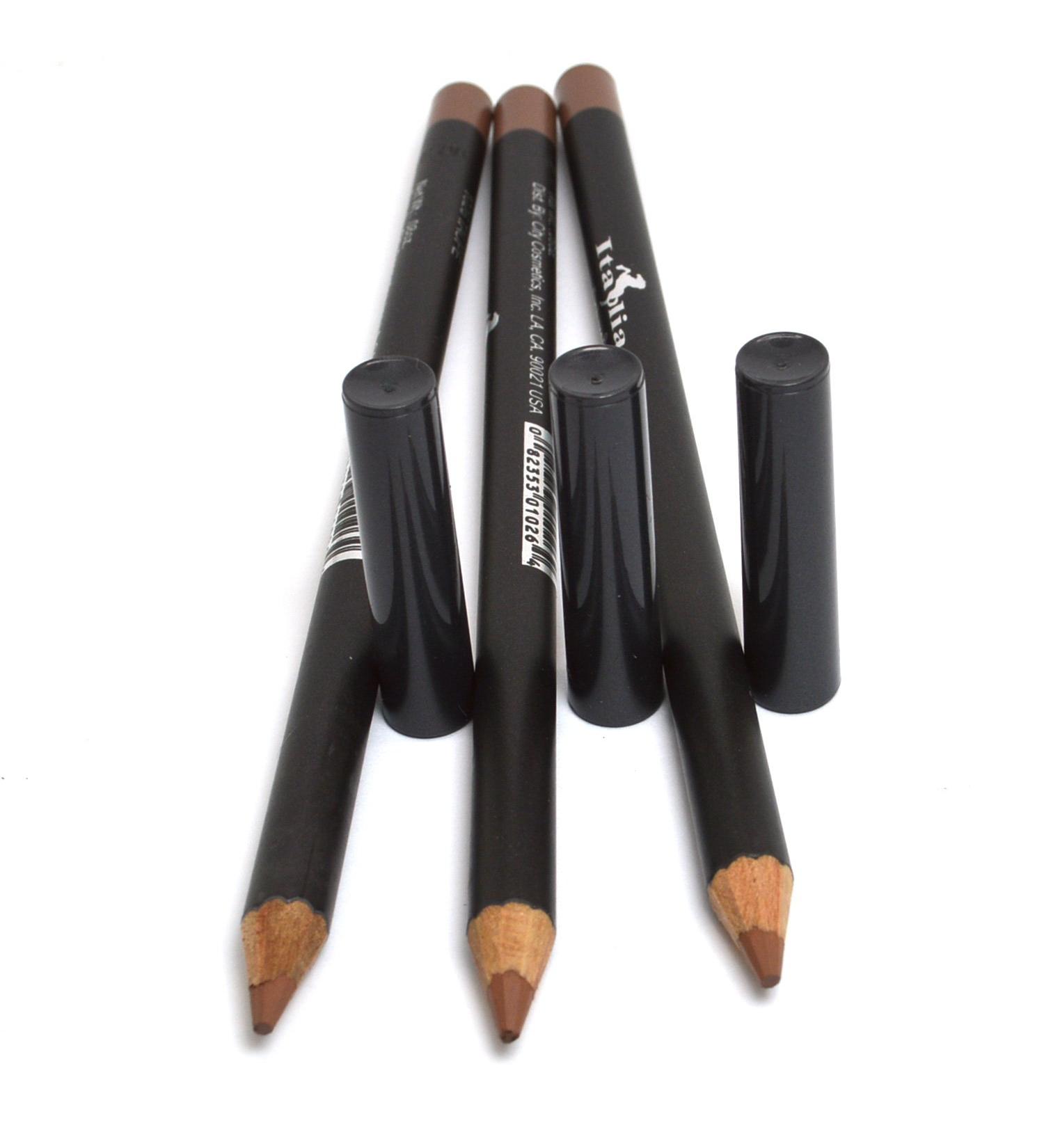 Italia 1026 TAUPE Ultra Fine Eye Liner Pencil Set + Free Earring - 3 Pcs - Buy Online on GoSupps.com