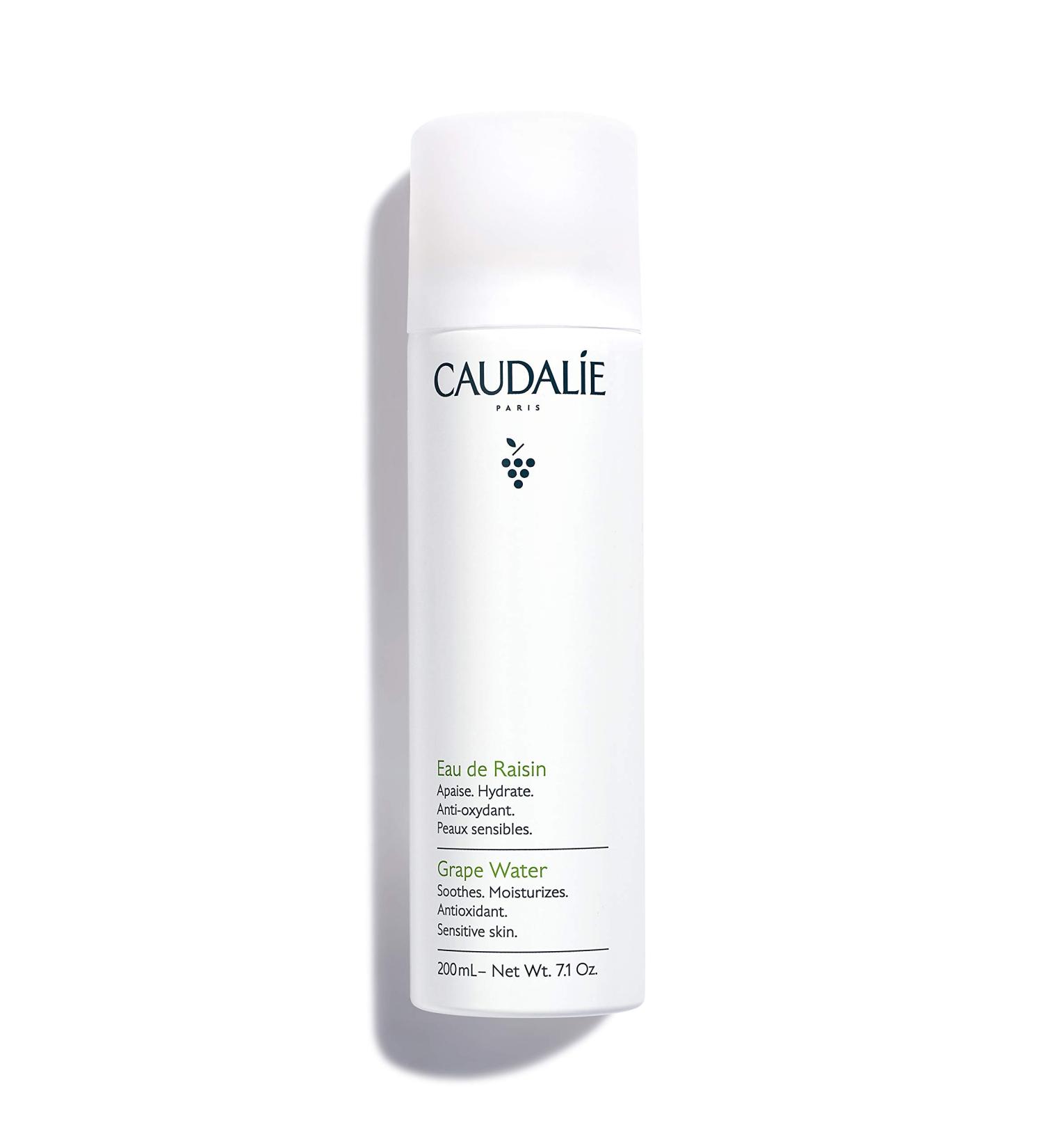 Caudalie Grape Water Face Mist 7.1 Fl Oz - Soothing Facial Spray for Sensitive Skin, Dermatologist Tested, Fragrance-Free - Buy Online on GoSupps.com