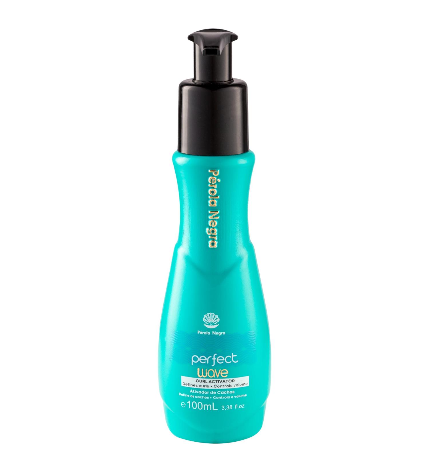 P rola Negra Perfect Wave Curl Activator | Defines Curls Controls Volume & Anti-Frizz | 3.38 Fl. oz - International Shipping Available - Buy Online on GoSupps.com