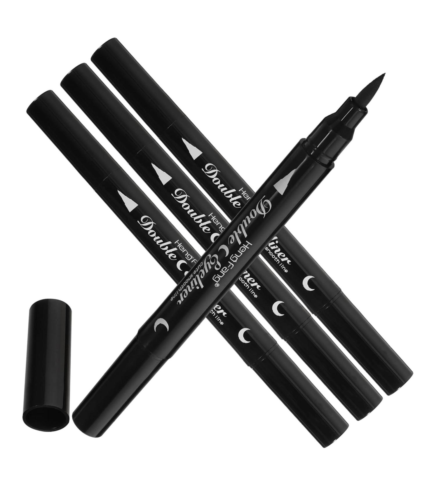 Beatifufu 4pcs Eyeliner Long-lasting Eye Pencil Ink Liner Makeup Smudge-proof Eye Definer Eye Liner Pencil Abs - Buy Online on GoSupps.com