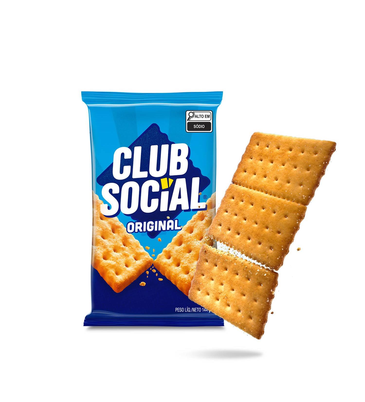 Club Social Galleta 5.07oz | Club Social Biscoito Original 144g - Buy Online on GoSupps.com