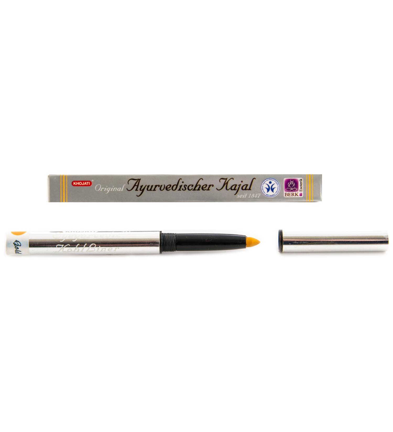 Berk AY-090-06 Ayurvedic Cosmetics - Noble Kajal Gold