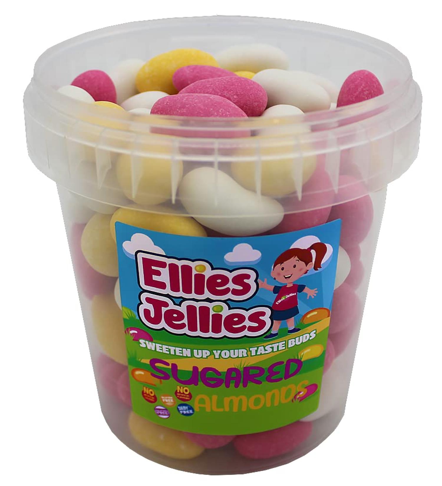 Ellies Jellies Sugared Almonds 700g Bucket
