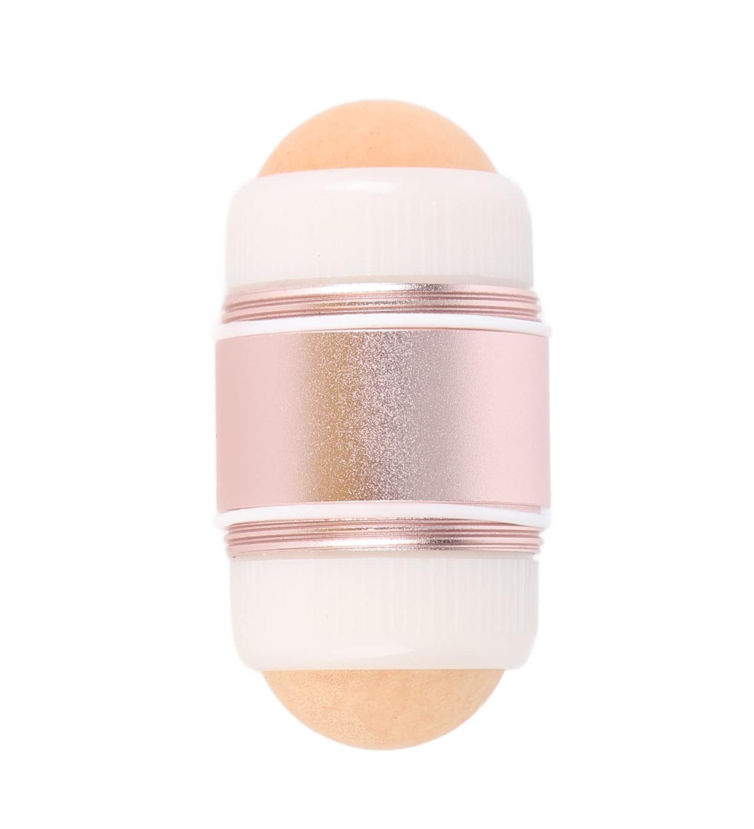 Volcanic Face Roller 2 in 1 Volcanic Roller Reusable Mini Volcanic Stone Oil Absorbing Stick Volcanic Oil Absorbing Stick for Facial Skin Care - Buy Online on GoSupps.com