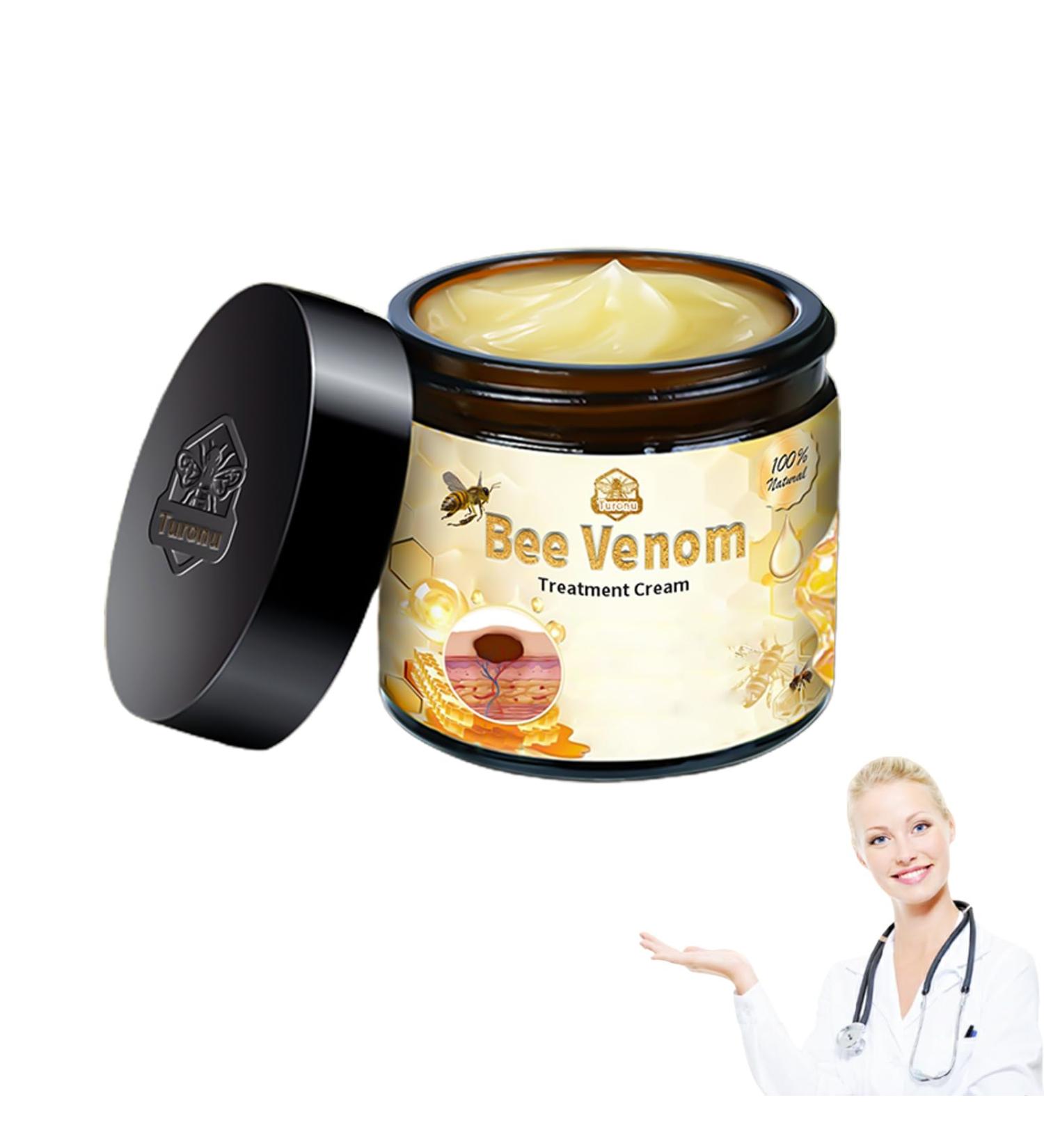 ZVLZVL Bee Venom Skin Treatment Cream - Fast & Effective Repair for Men & Women | 1 Fl Oz - Professional Skin Care Solution - Buy Online on GoSupps.com