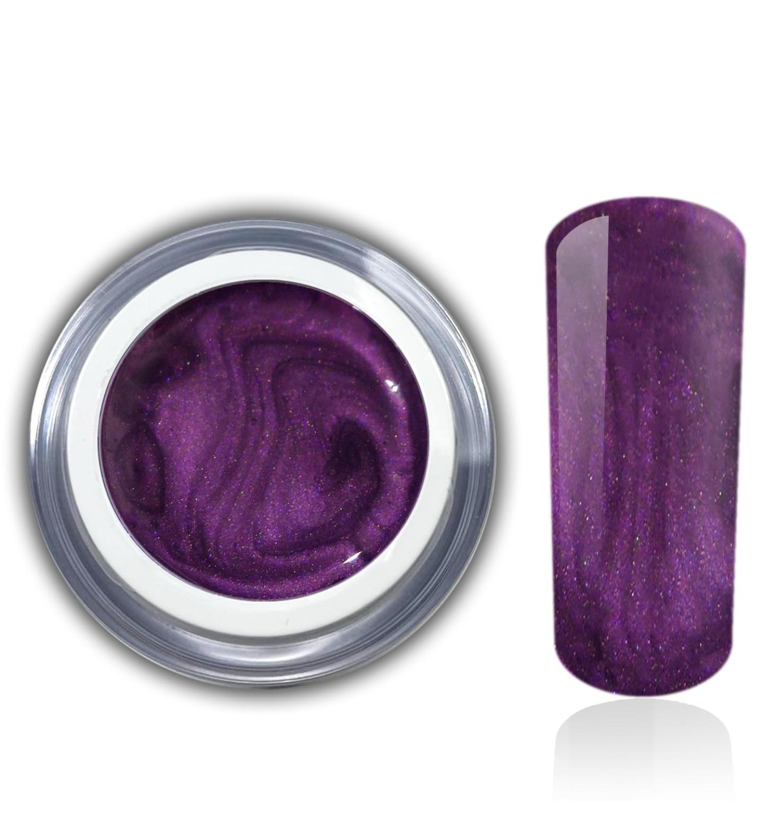 Metallic Purple UV LED Gel Nail Design - RM Beautynails 5ml Pack for Stunning Nail Art - Buy Online on GoSupps.com