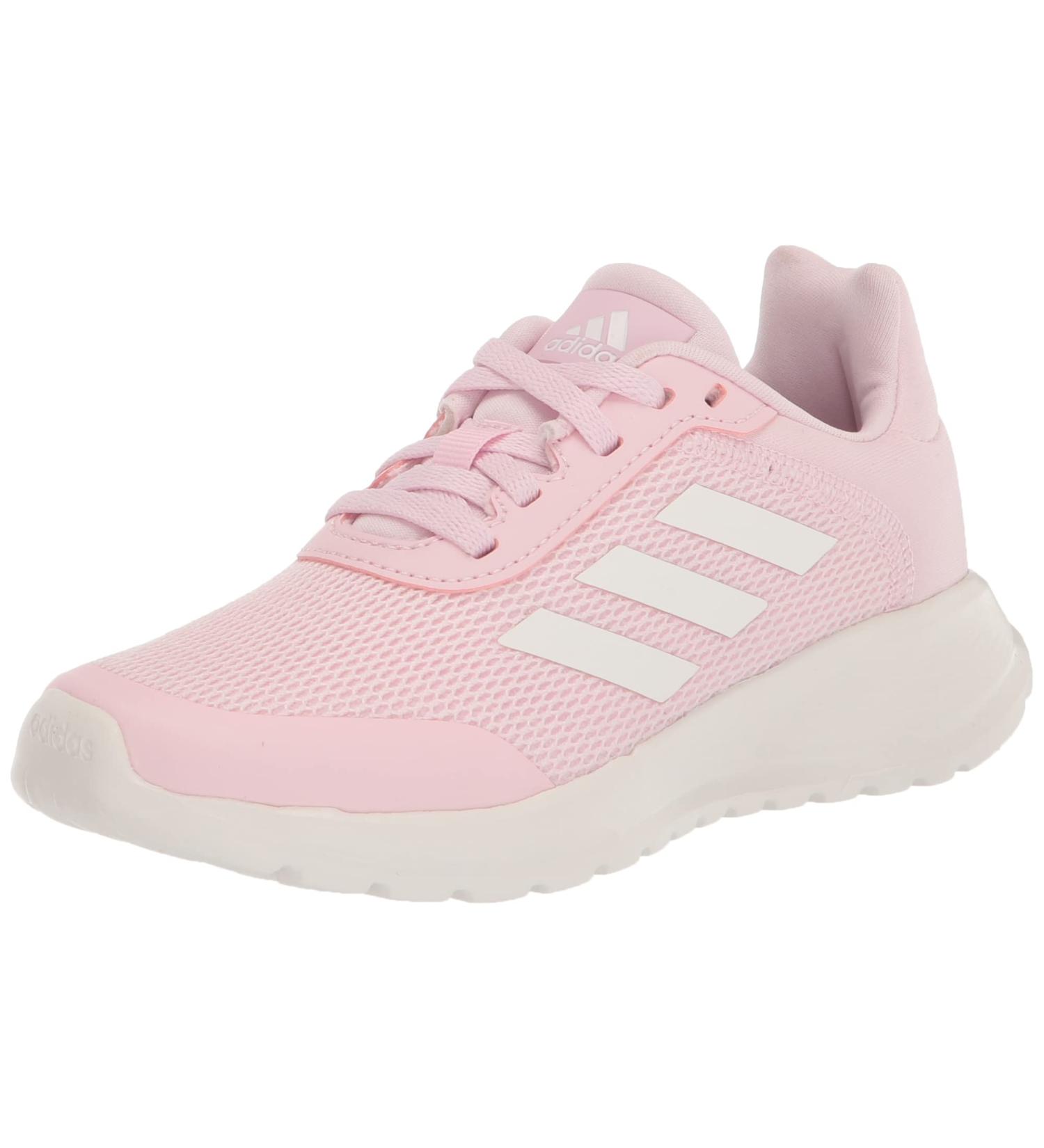 adidas Unisex-Child Tensor Run 2.0 Shoe Little Kid - Clear Pink/Chalk White - Size 2 Little Kid - Buy Online on GoSupps.com