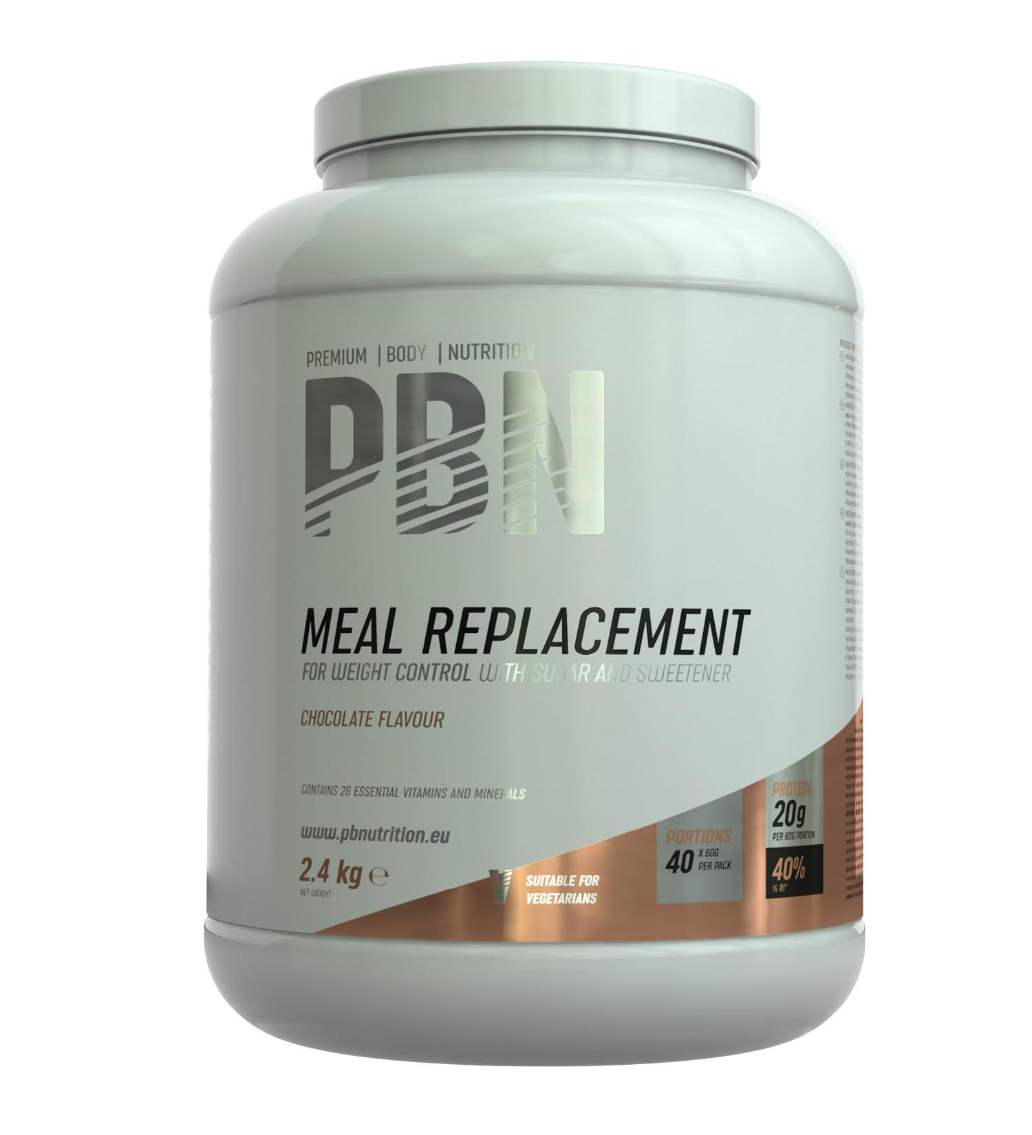 PBN - Premium Body Nutrition Meal Replacement 2.4Kg Chocolate New Improved Flavour - Buy Online on GoSupps.com