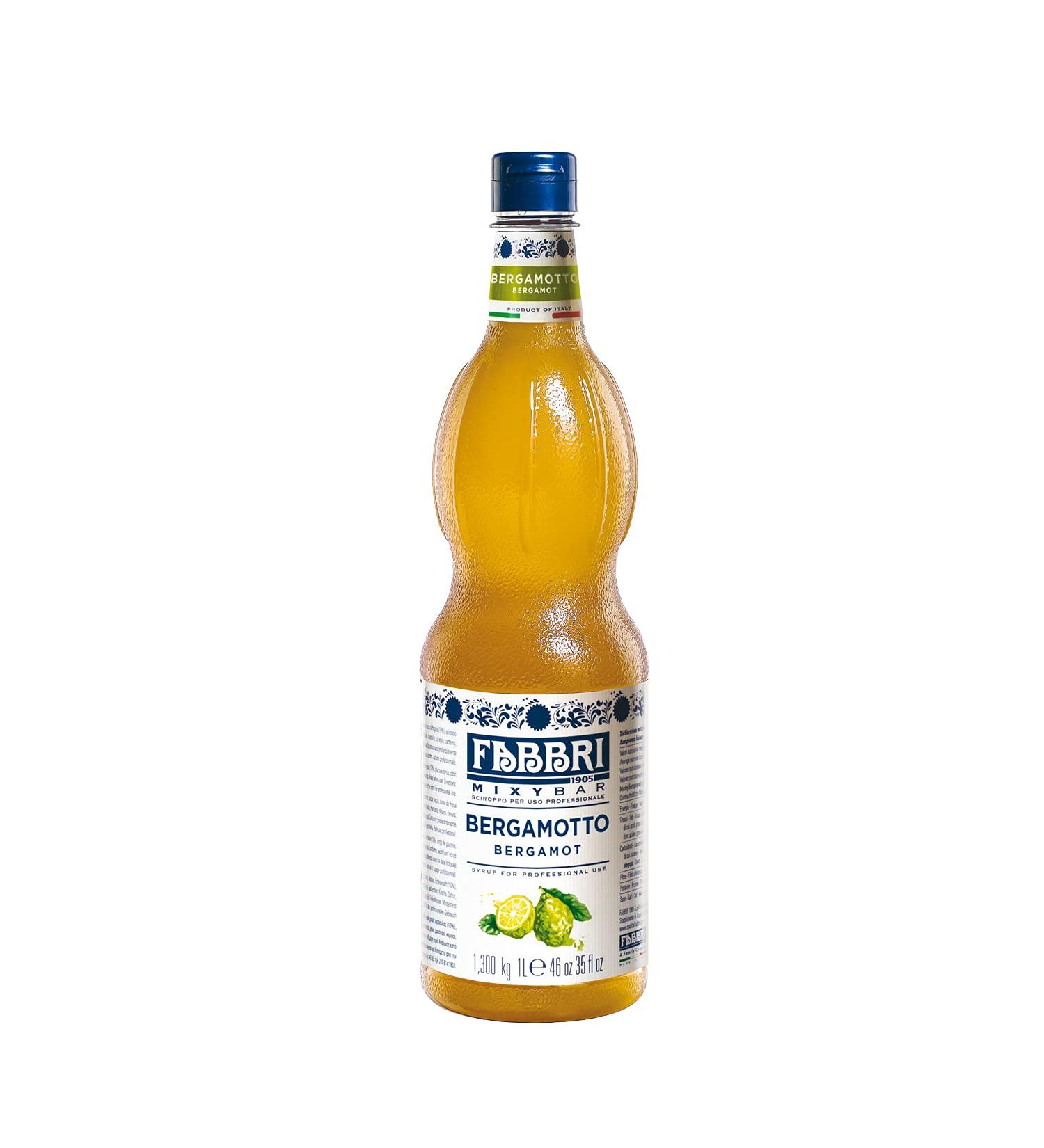 Fabbri Sirop aromatisant italien bergamote 1 litre - Buy Online on GoSupps.com
