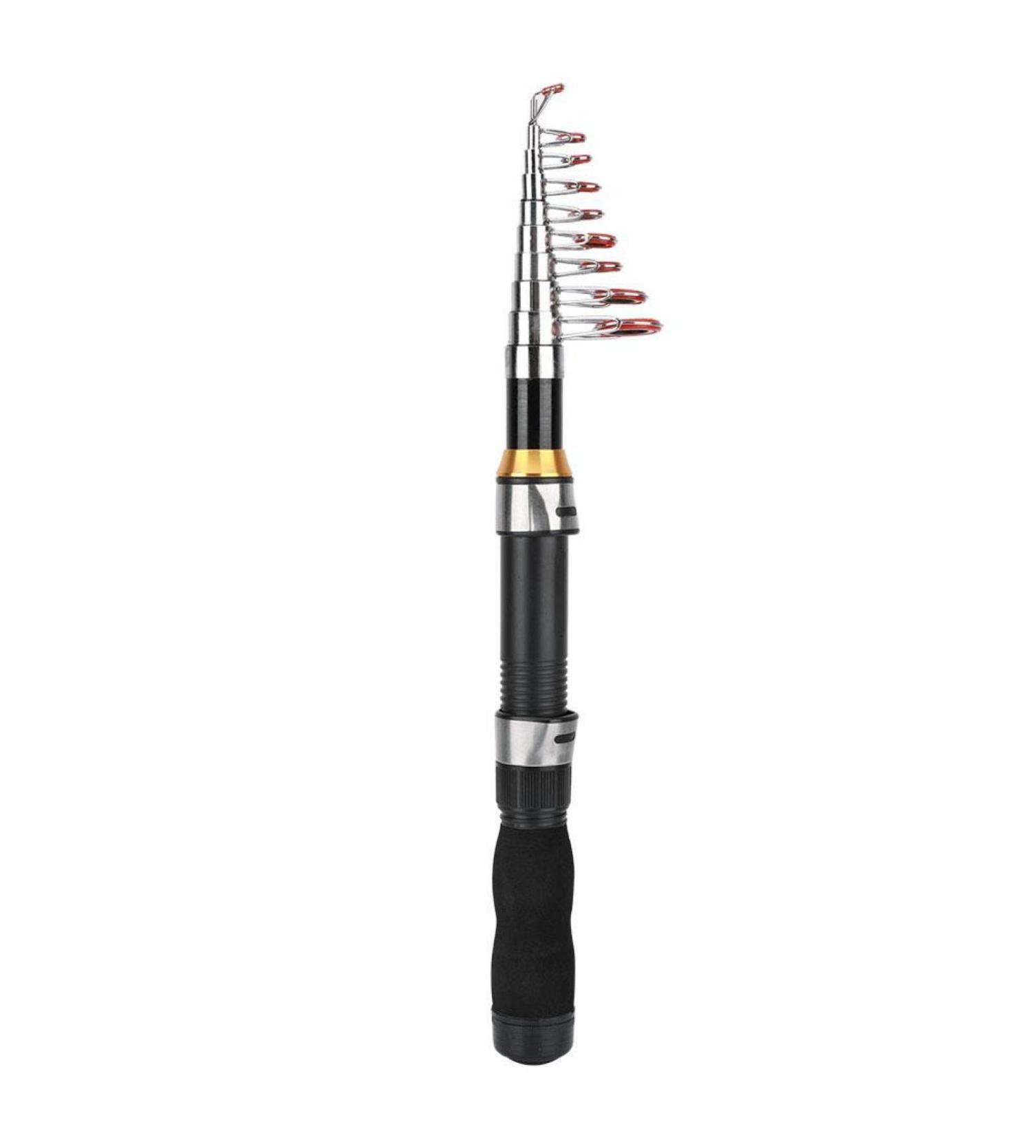 Mini Pocket Fishing Rod 2.1m - Beginner Pen Fishing Rod for Sea & Freshwater - Portable & Compact Fishing Gear - Buy Online on GoSupps.com