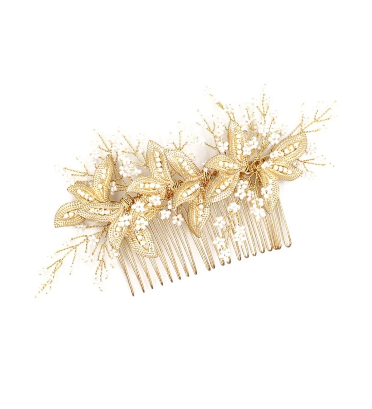 Ipetboom Bride Hair Ornament Pearl Hair Clip Hair Accessories Hair Jewelry Hair Comb Bride Mini Wedding Hair Accessories - Buy Online on GoSupps.com