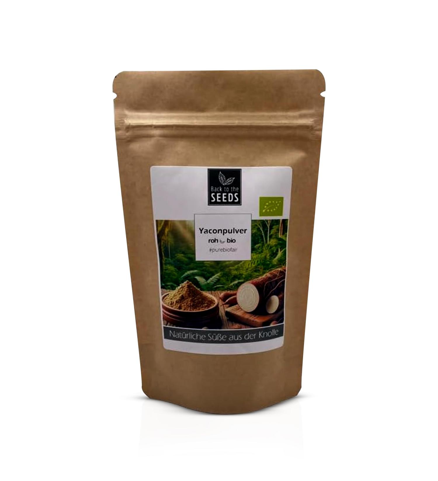 Yacon Powder Organic AcanChia 1000g - Buy Online on GoSupps.com