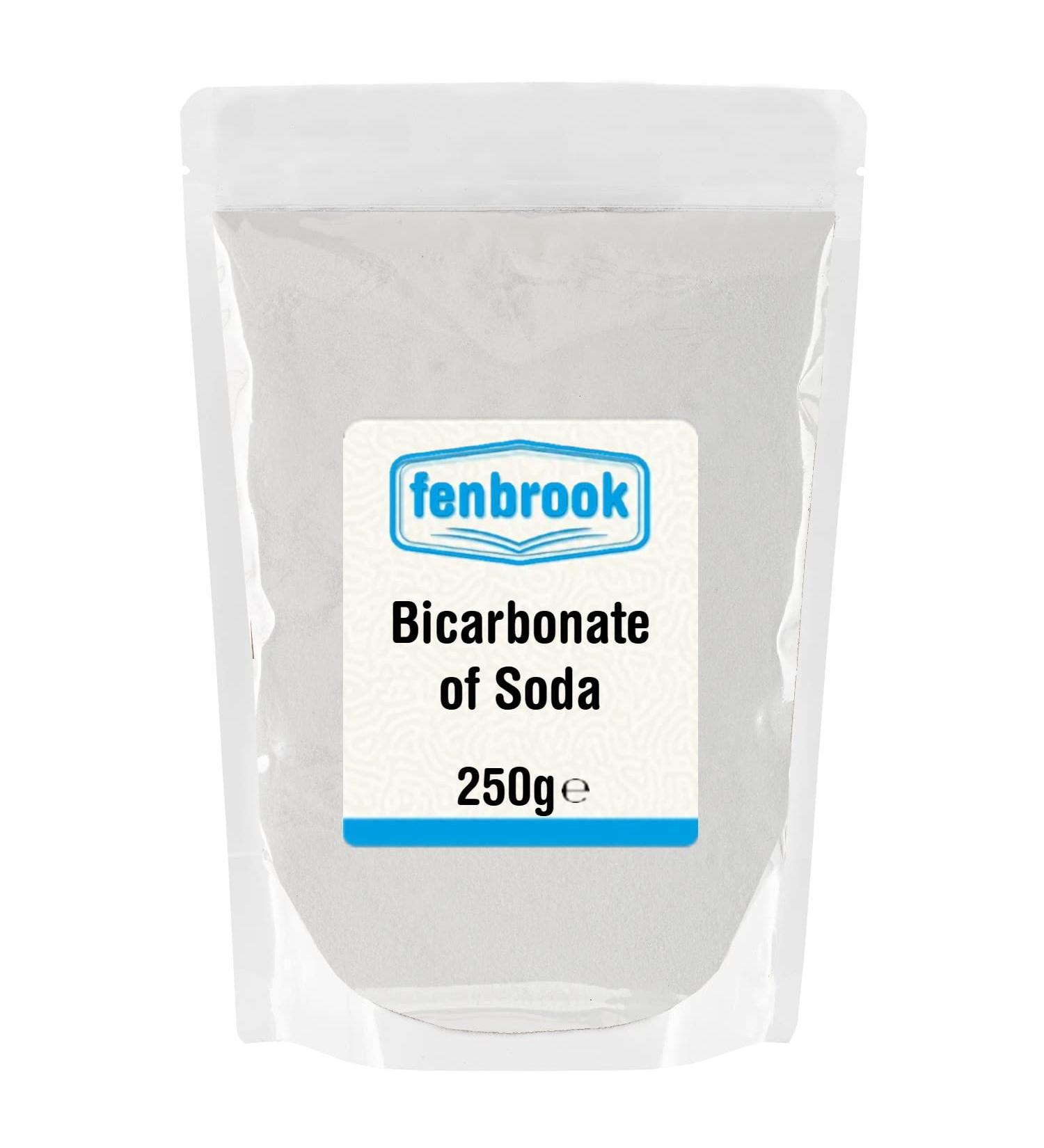 Bicarbonate of Soda Food Grade Baking Soda 250g by Fenbrook