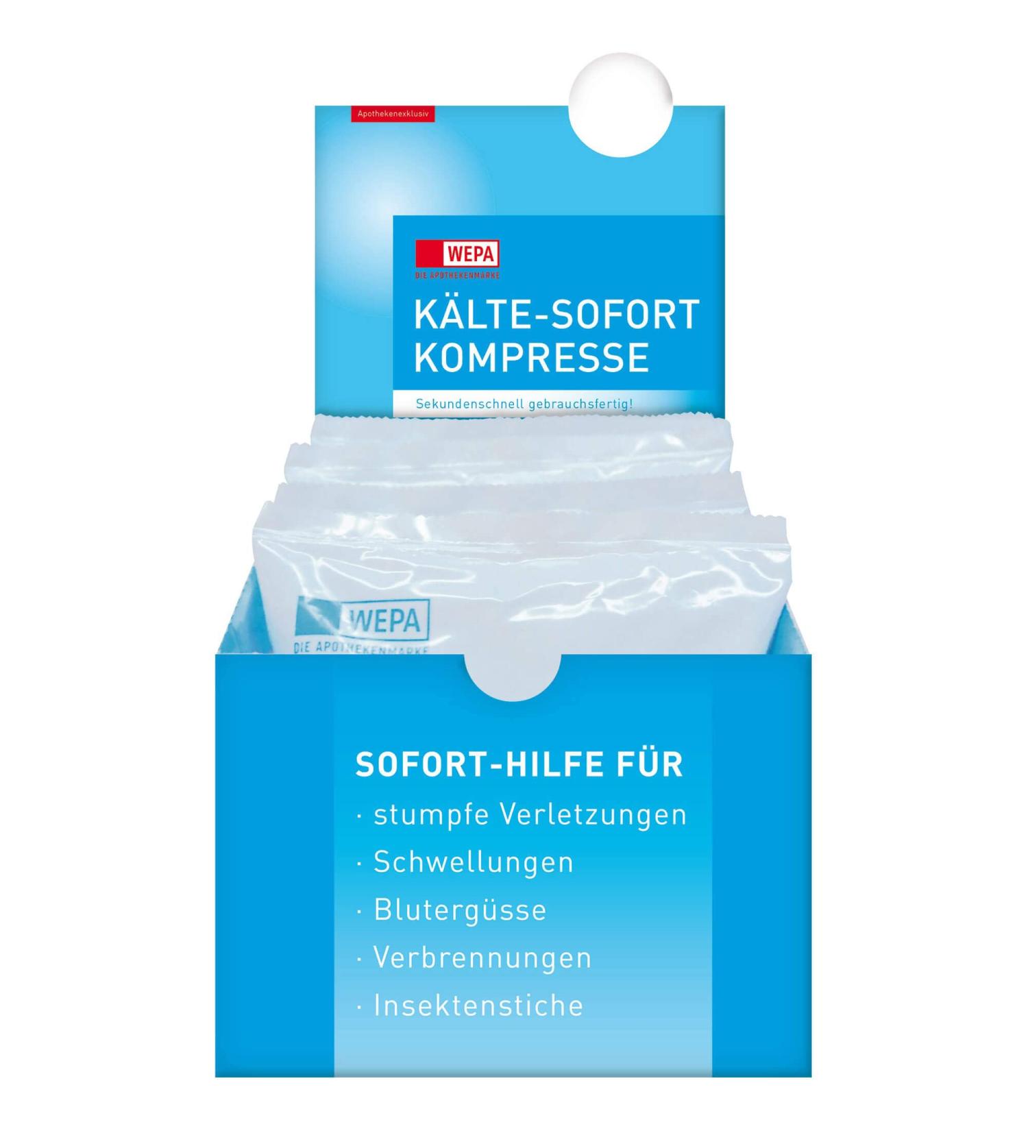 WEPA Instant Cold Compress 15 x 21 cm - Fast Relief 1 pc | International Shipping Available - Buy Online on GoSupps.com