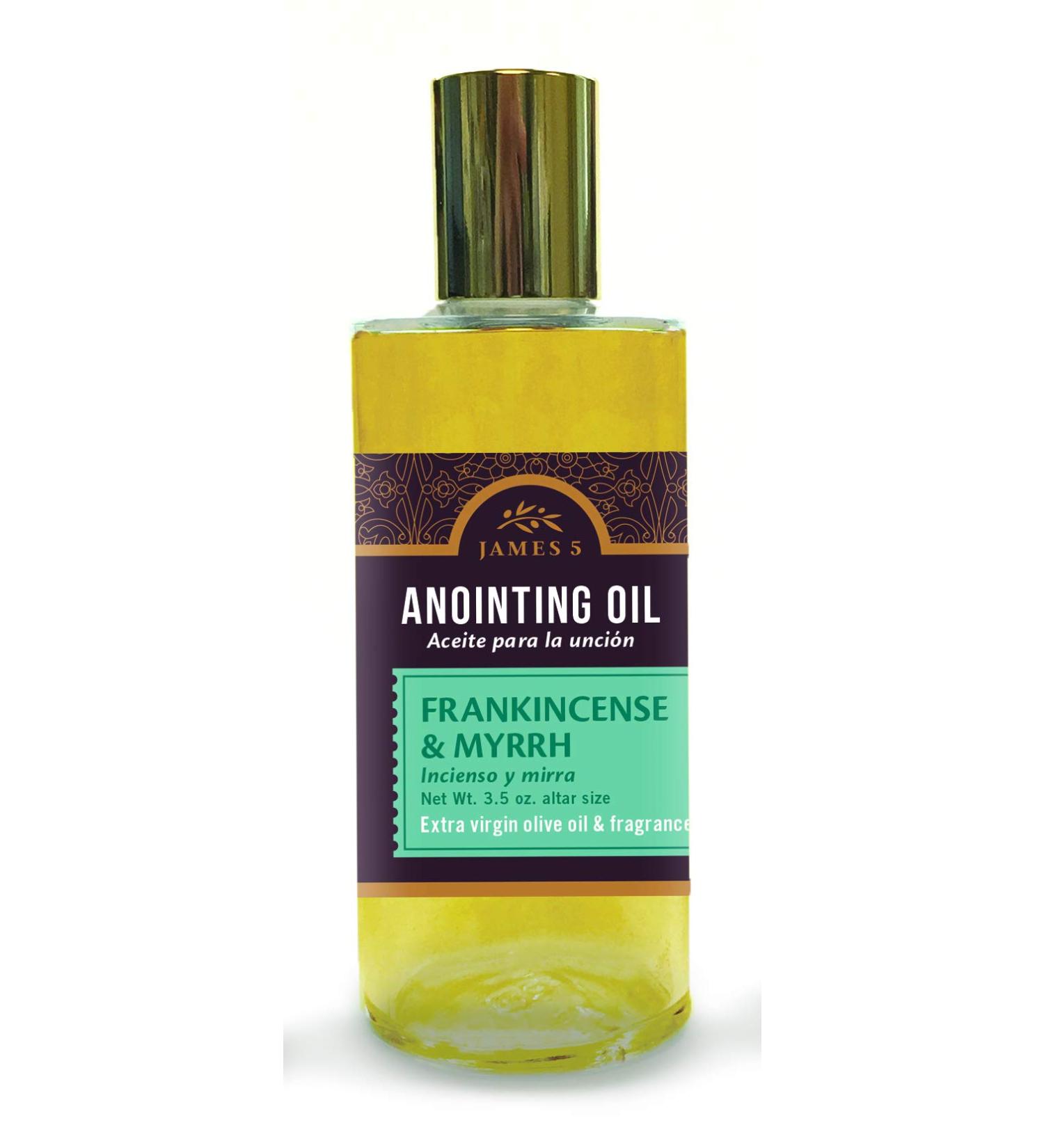 B&H Publishing Group Anointing Oil-Frankincense And Myrrh-3.5 Oz Altar Size