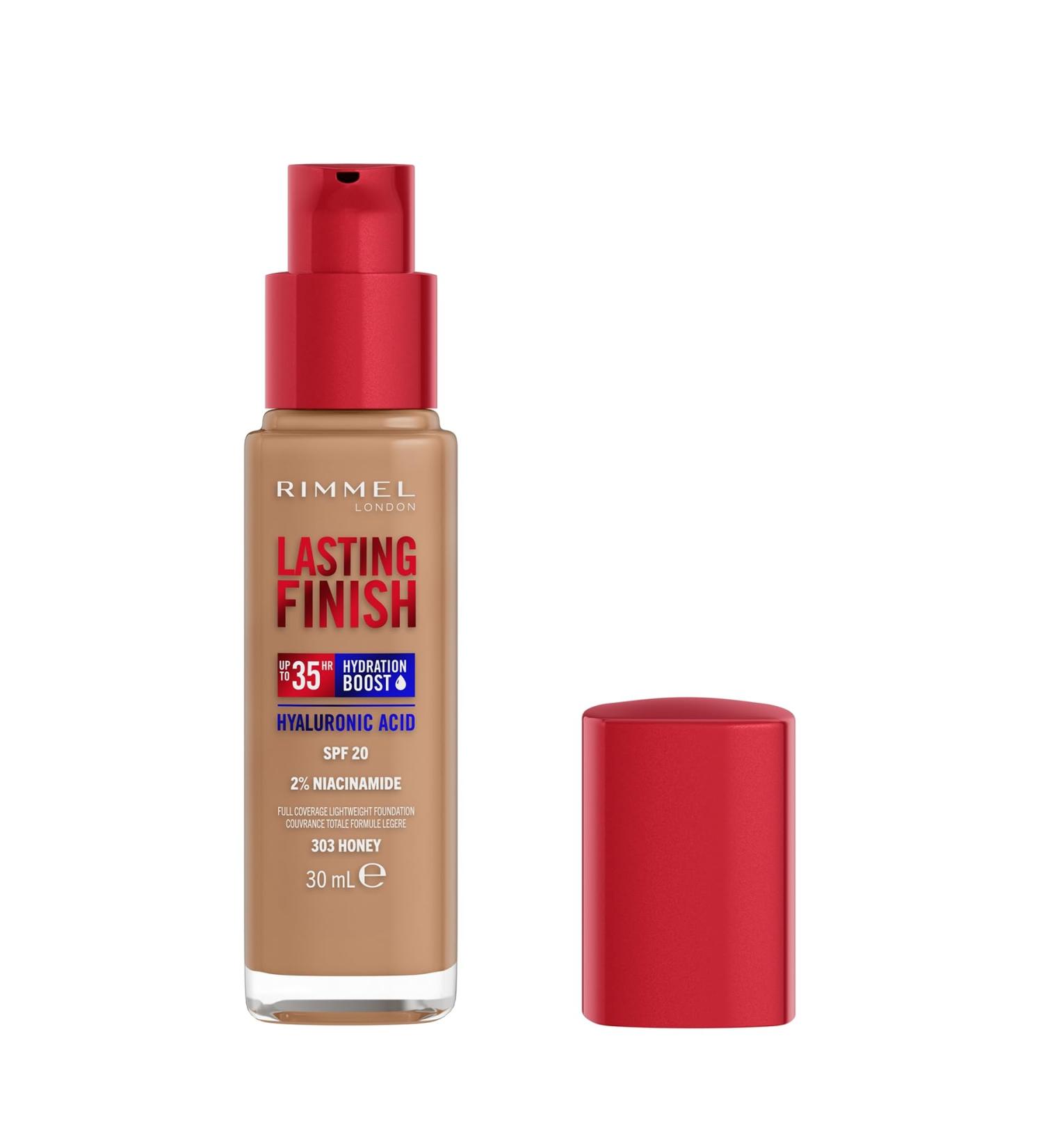Rimmel Lasting Finish 35HR Foundation - 300 Sand & 303 Honey - Buy Online on GoSupps.com