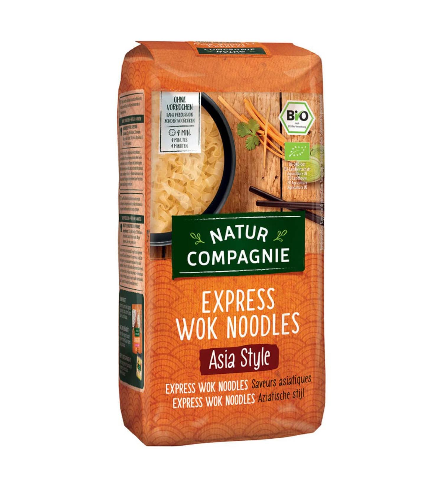 Poiget Natur Compagnie ASIA Wok Noodles Organic (6 x 250 g)