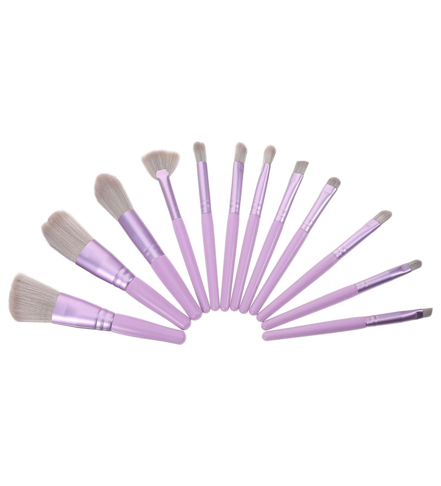 Baluue Travel Makeup Brushes Set - Essential Cosmetics Tools for Beginners | Perfect Beauty Supplies for Travel - Buy Online on GoSupps.com