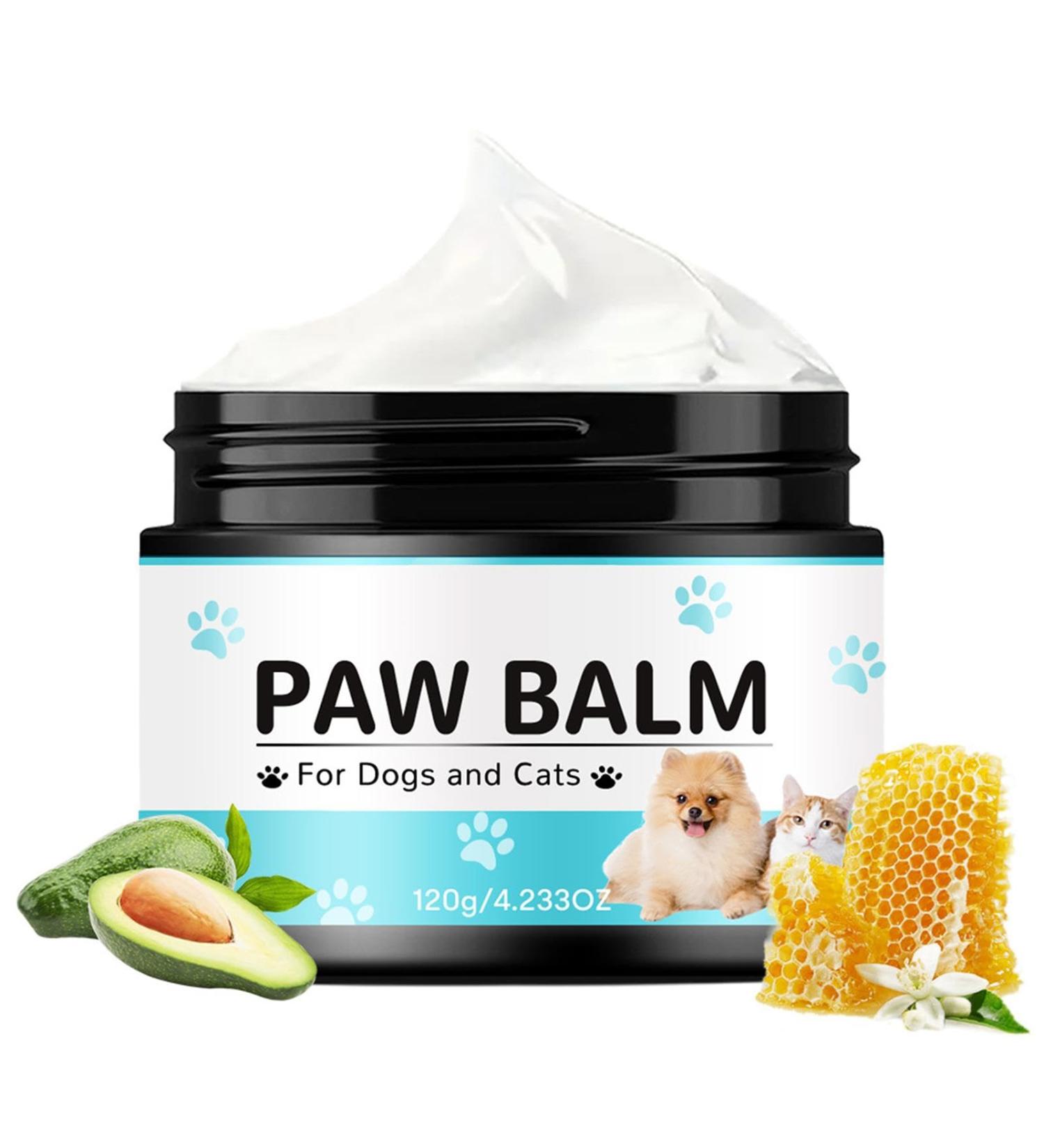 Pacifier Paw Balm - Dog Paw Lotion 120g Dog Paw Protection for Hot Sidewalks Moisturizing Anti Licking Dog Paw Balm Protects Against - Buy Online on GoSupps.com