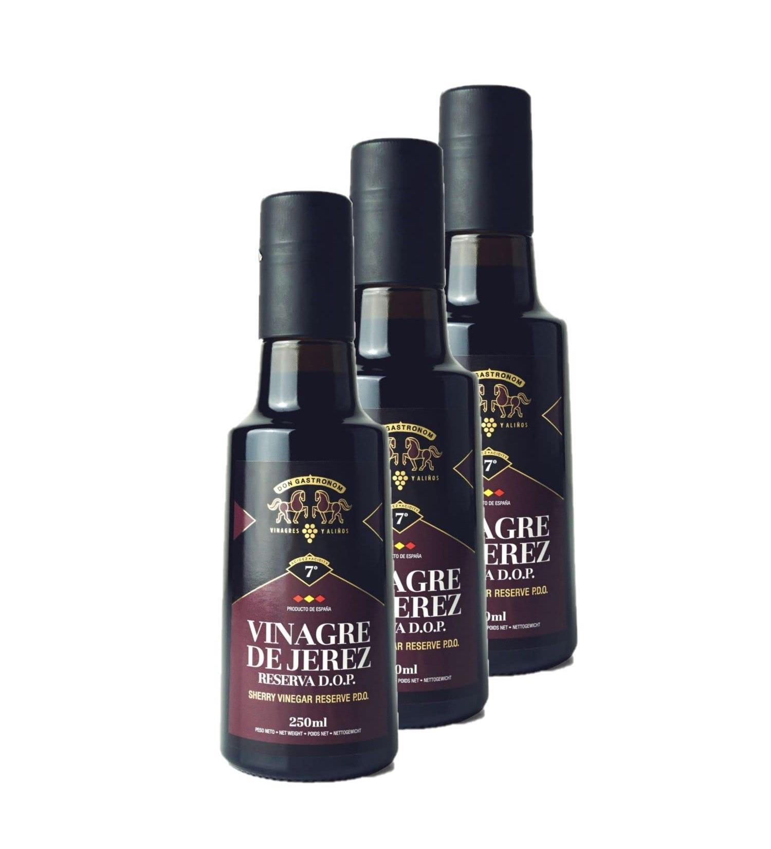 Don Gastronom Lot 3x Sherry Vinegar DOP - Bottle 250ml