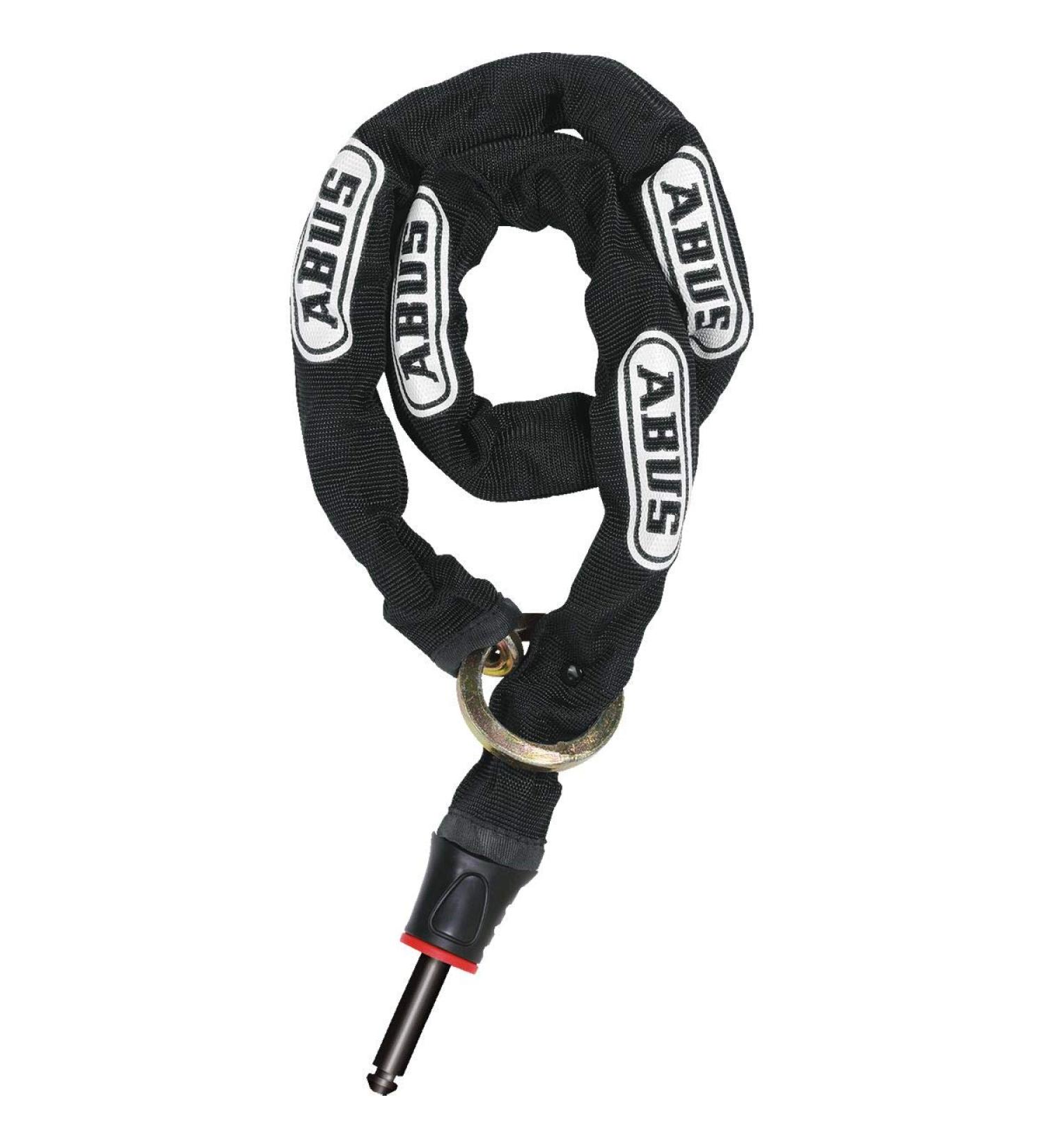 ABUS 6KS Frame Lock Chain - 85 cm 6 mm Thick Bicycle Lock Accessory - Secure Your Bike with Durable Black Chain - Buy Online on GoSupps.com