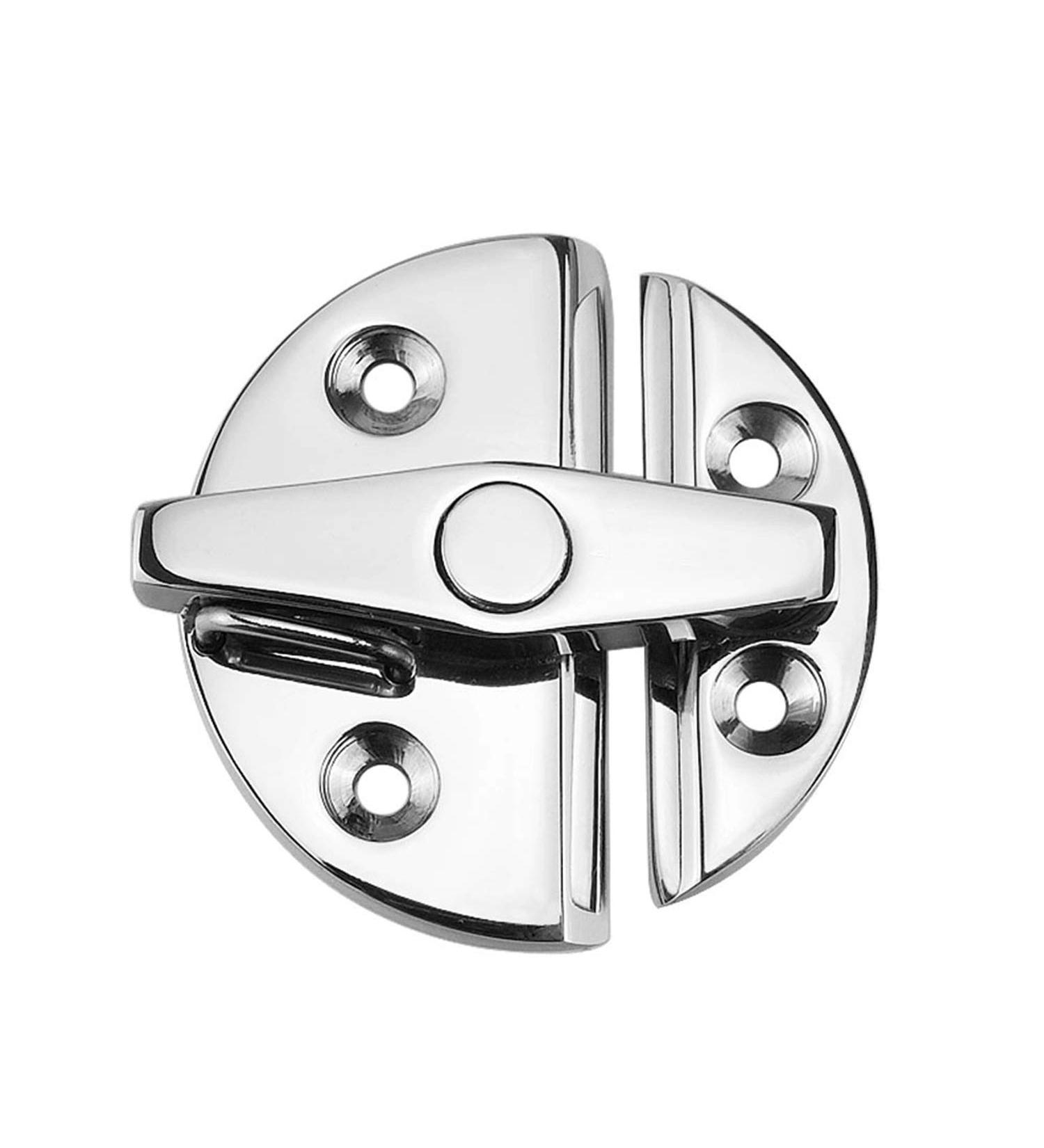 NRC&XRC Marine Grade 316 Stainless Steel 2-1/4 Turn Twist Button Door Catch Latch - Ideal for Doors and Cabinets - Buy Online on GoSupps.com