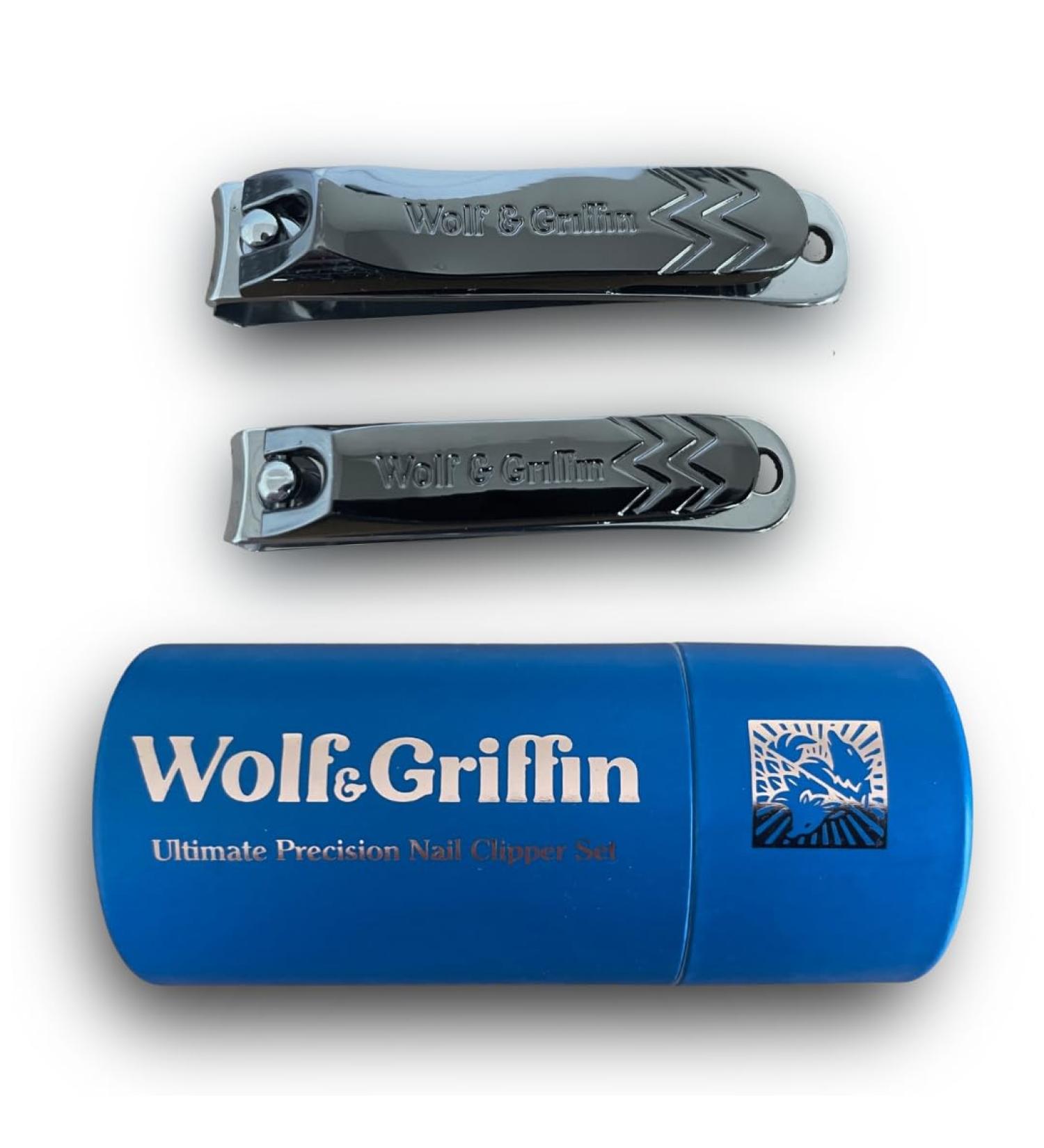 Wolf & Griffin Ultimate Precision Nail Clipper for Men & Women (Modern 2.00) Modern 2.0