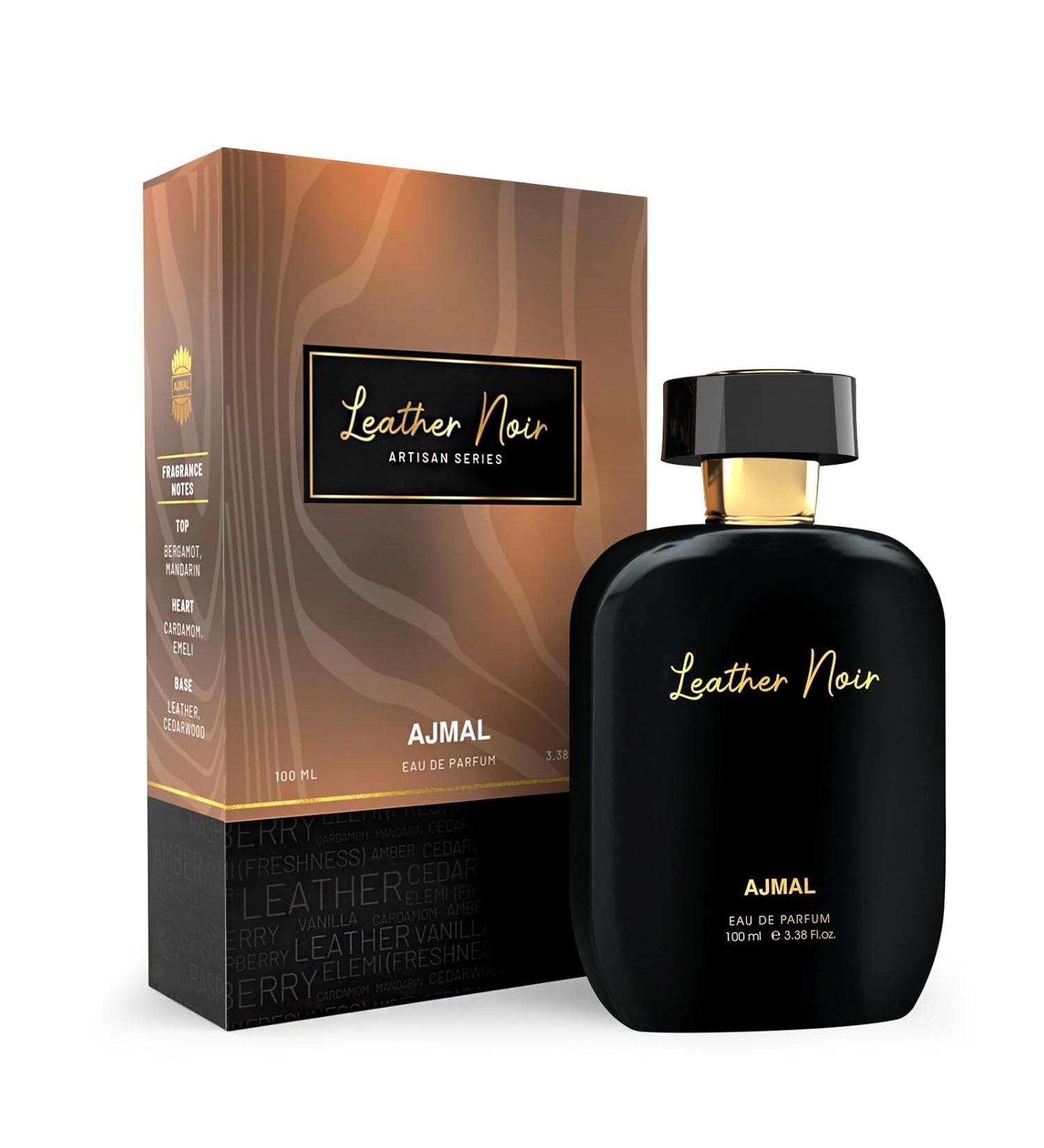 A.jmal A.RTISAN - LEATHER NOIR Long lasting Fragrance Handpicked Luxury Perfume For Men 100ml. - Buy Online on GoSupps.com