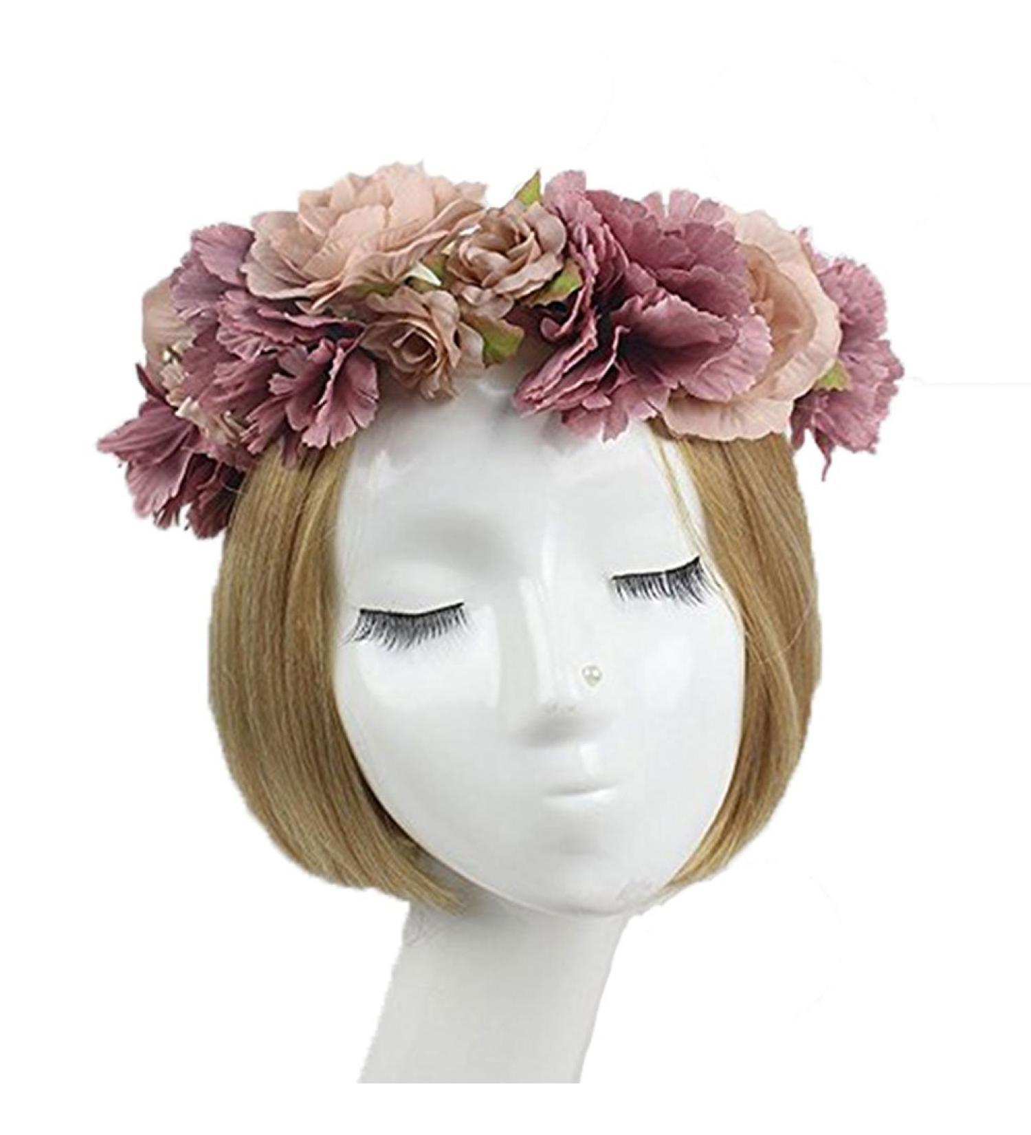 Buy Flower Crown Wreaths | Elegant Wedding Headbands & Hair Garlands for Every Occasion - Buy Online on GoSupps.com