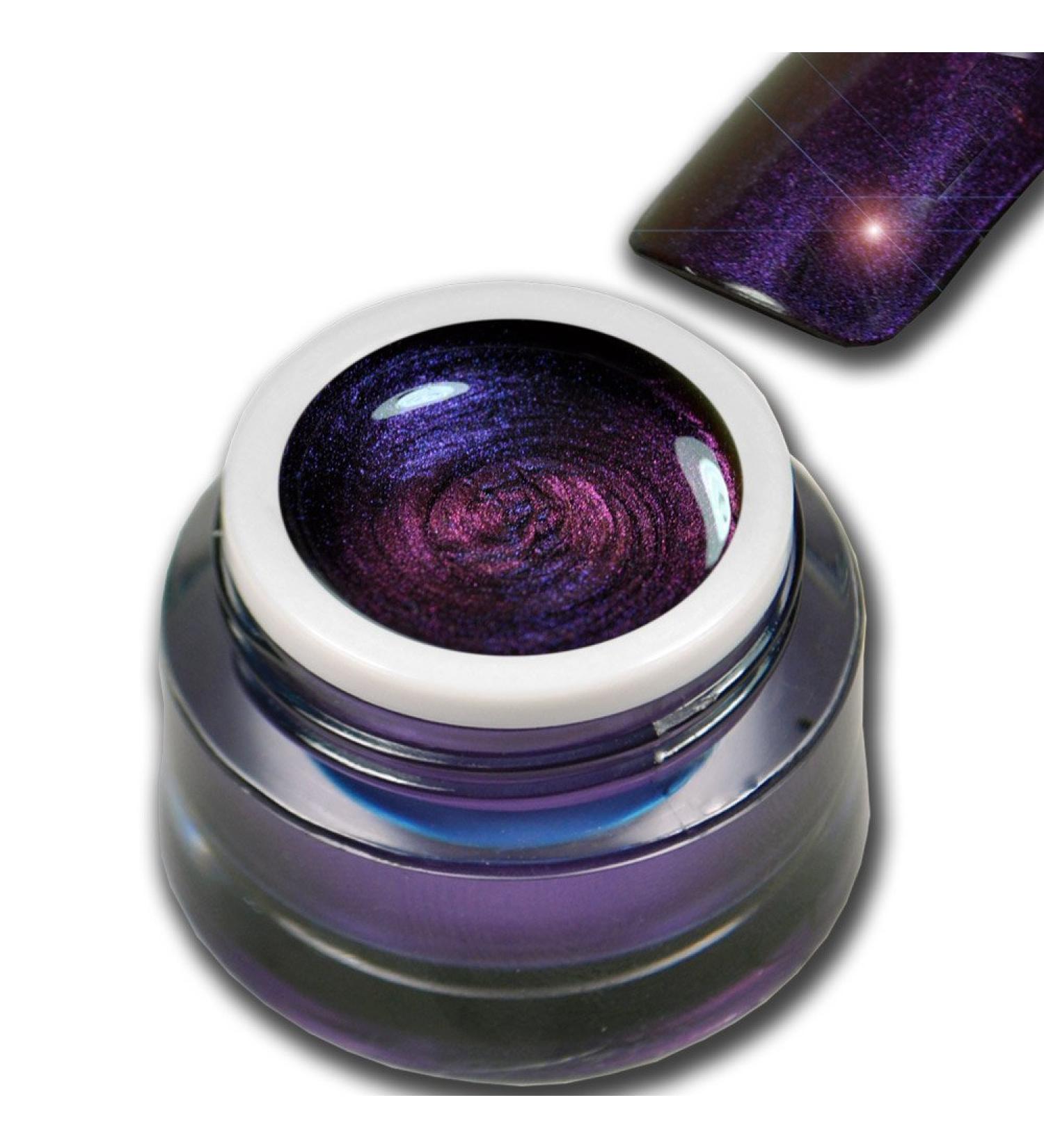 Color gel flip-flop effect LED UV gel purple blue violet - Space Premium Colorgel 1 pack (1x5ml)