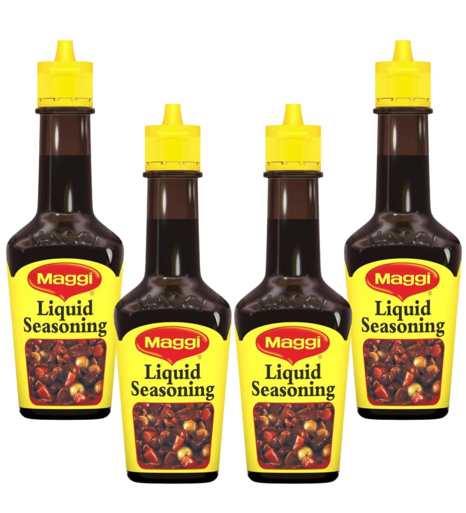 Liquid Seasoning Bundle With Maggi Original Liquid Seasoning 100g (4 Pack)