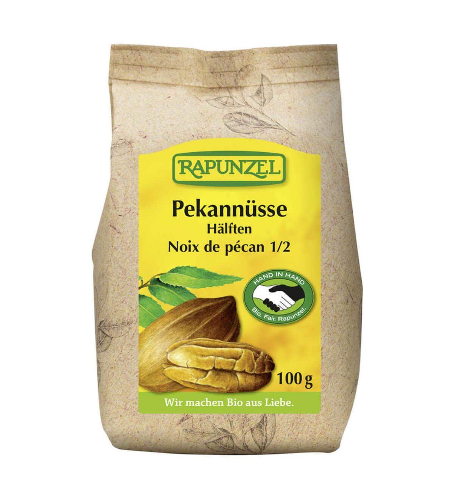 Rapunzel - Pecans HIH - 100 g - Pack of 8