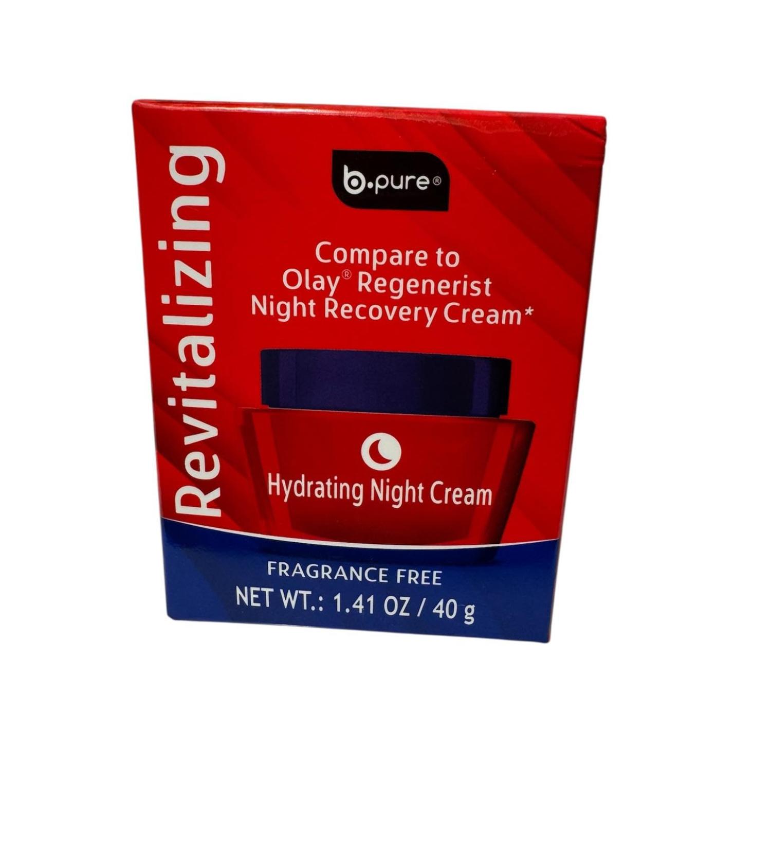 b.pure Revitalizing Hydrating Night Cream