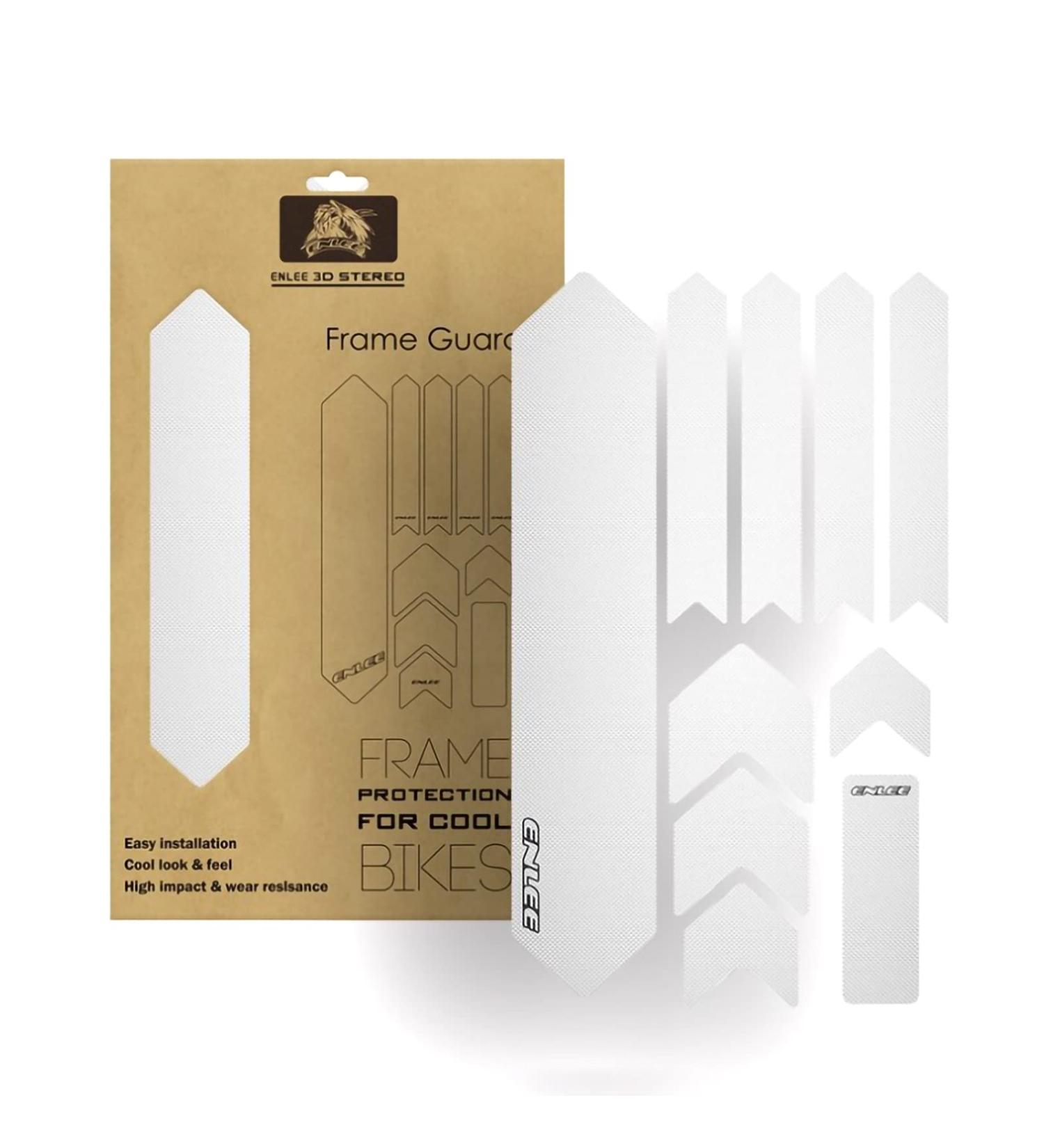 HAHOME Bike Frame Protection Sticker | High Impact Road & Mountain Bicycle Guard Tape | Protects from Scratches & Dings - Clear - Buy Online on GoSupps.com