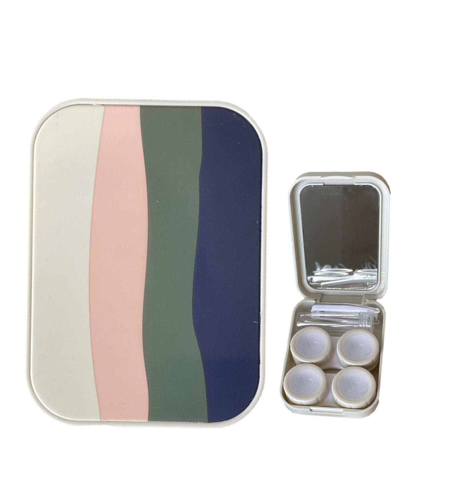 Travel Case | Lens Travel Kit - Portable Box with Tweezers Solution Bottle Lens Holder Kit for Daily and Outdoor Use Zukpumne - Buy Online on GoSupps.com