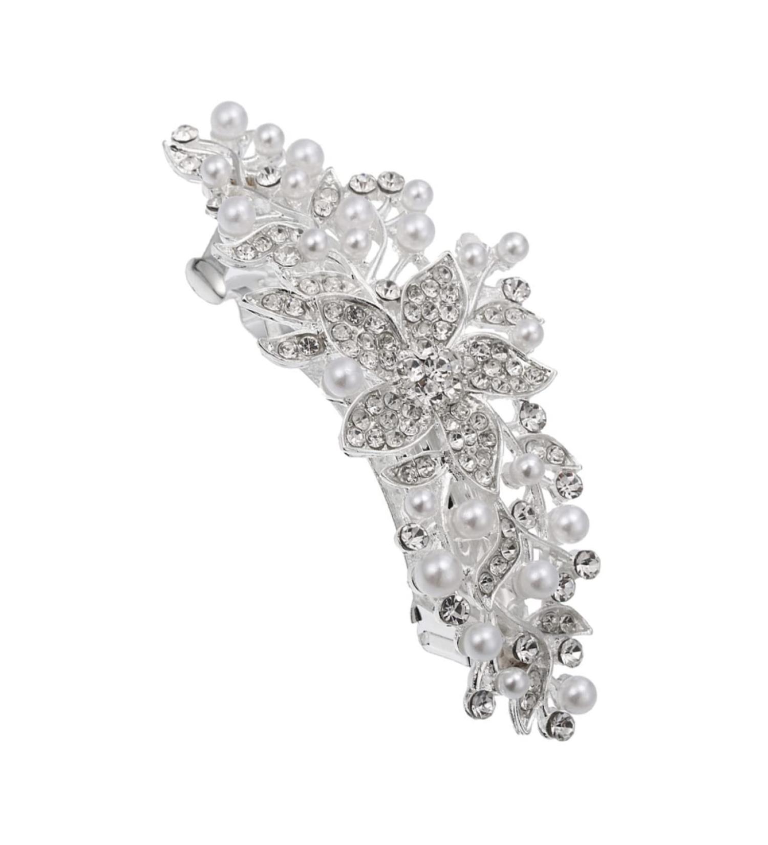 MAGICLULU Rhinestone Hair Clip Bridal Hair Clip Hair Barrettes for Thick Hair Sparkly Hair Clip Hair Accessory Wedding Hair Clip Shower Stool Rhinestone Barrette Girl France Rhinestones Miss - Buy Online on GoSupps.com