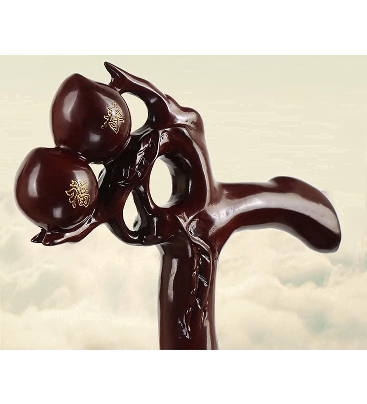 Canes Walking Sticks Wood Walking Sticks with Handle for Old Man Aged Peach Style Walker Assisting Unisex Rosewood Cane Mobility Living Aids Star of Light - Buy Online on GoSupps.com